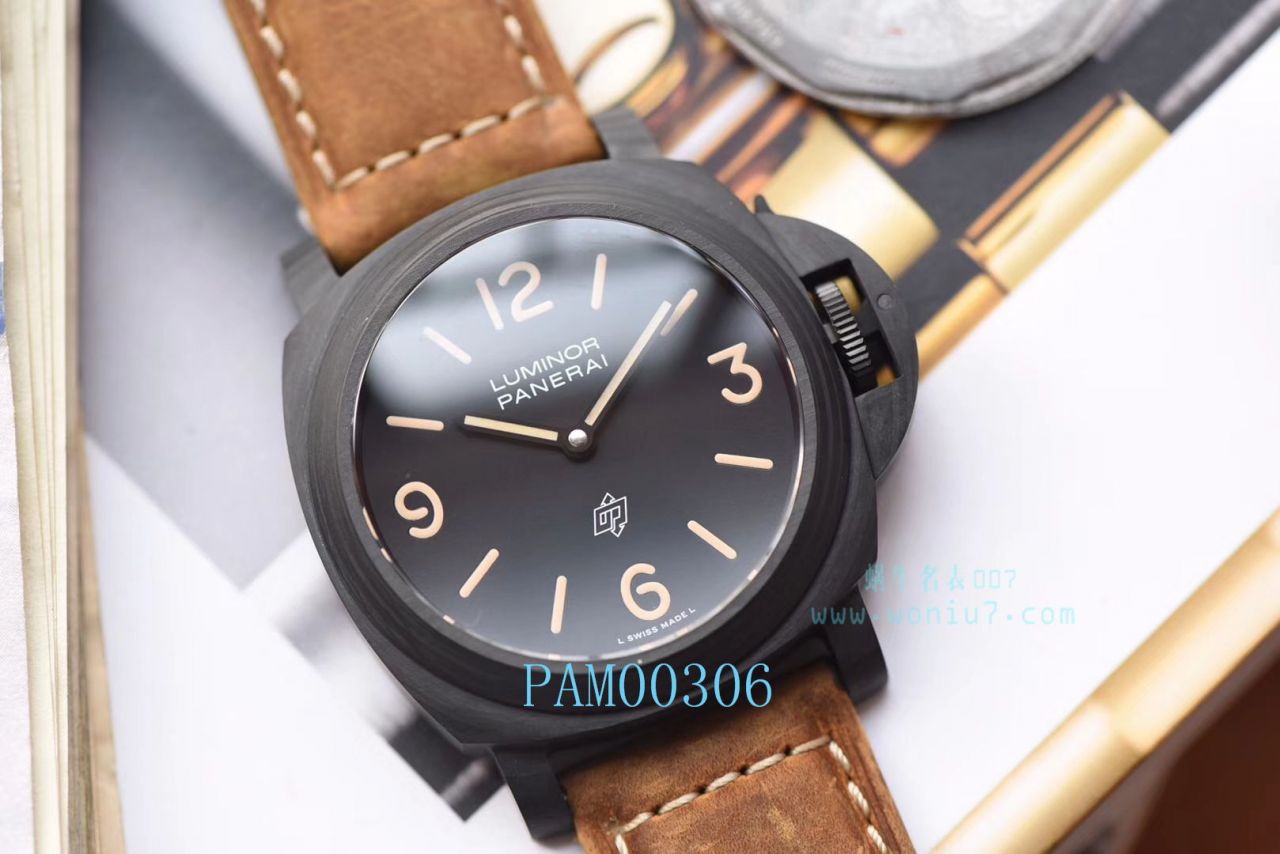 【XF一比一超A精仿手表】Panerai 特别版 wrist watch 系列PAM 0360、PAM 00416 carbon fiber  wrist watch  / PAM00416