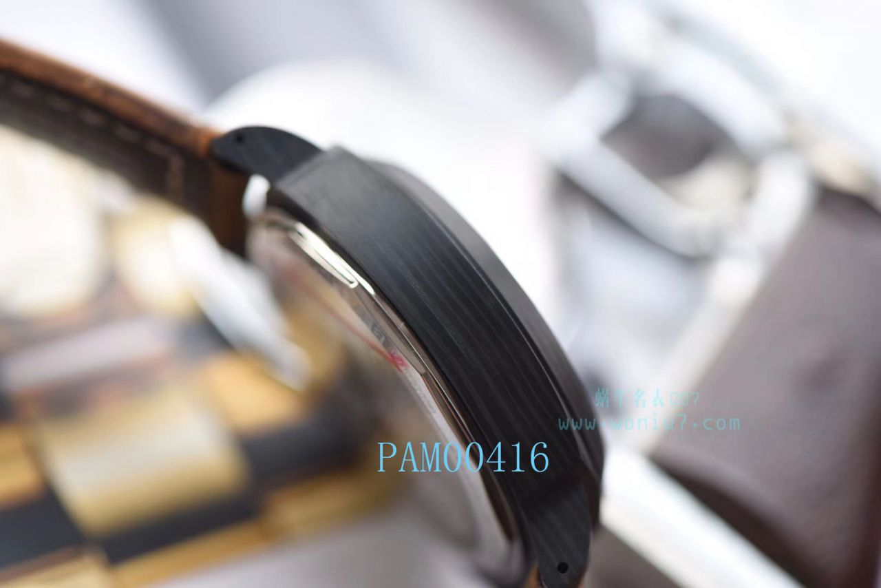 【XF一比一超A精仿手表】Panerai 特别版 wrist watch 系列PAM 0360、PAM 00416 carbon fiber  wrist watch  / PAM00416