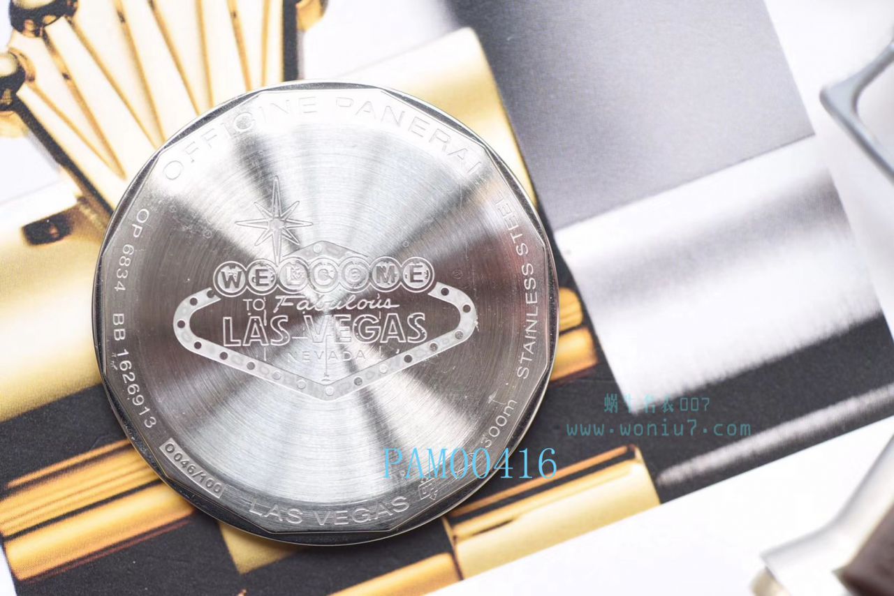 【XF一比一超A精仿手表】Panerai 特别版 wrist watch 系列PAM 0360、PAM 00416 carbon fiber  wrist watch  / PAM00416