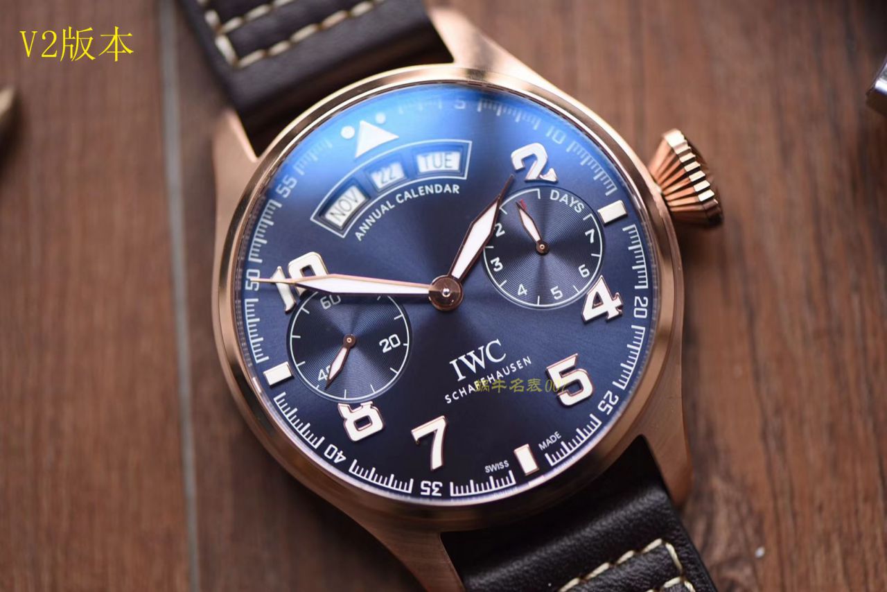 【YL一比一超A高仿手表】IWC IWC 大型飞行员年历 wrist watch “小王子”特别版系列 IW502701 wrist watch  / WG270