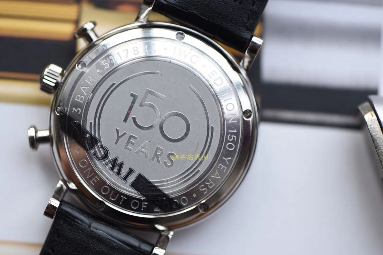 【原单】 IWC 表IWC柏涛菲诺系列150周年纪念版IW391024、IW391023 wrist watch  / WG172