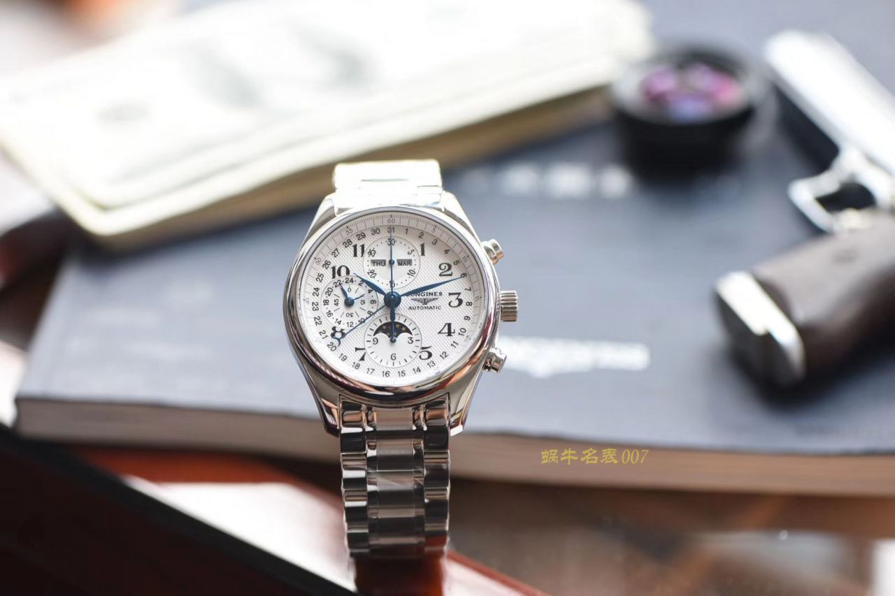 【 Video analysis YL Factory 超A1:1精高仿手表】 Longines 名匠专柜最新款 L2.773.4.78.6月相男表（自动锤L678.2刻字） / L060
