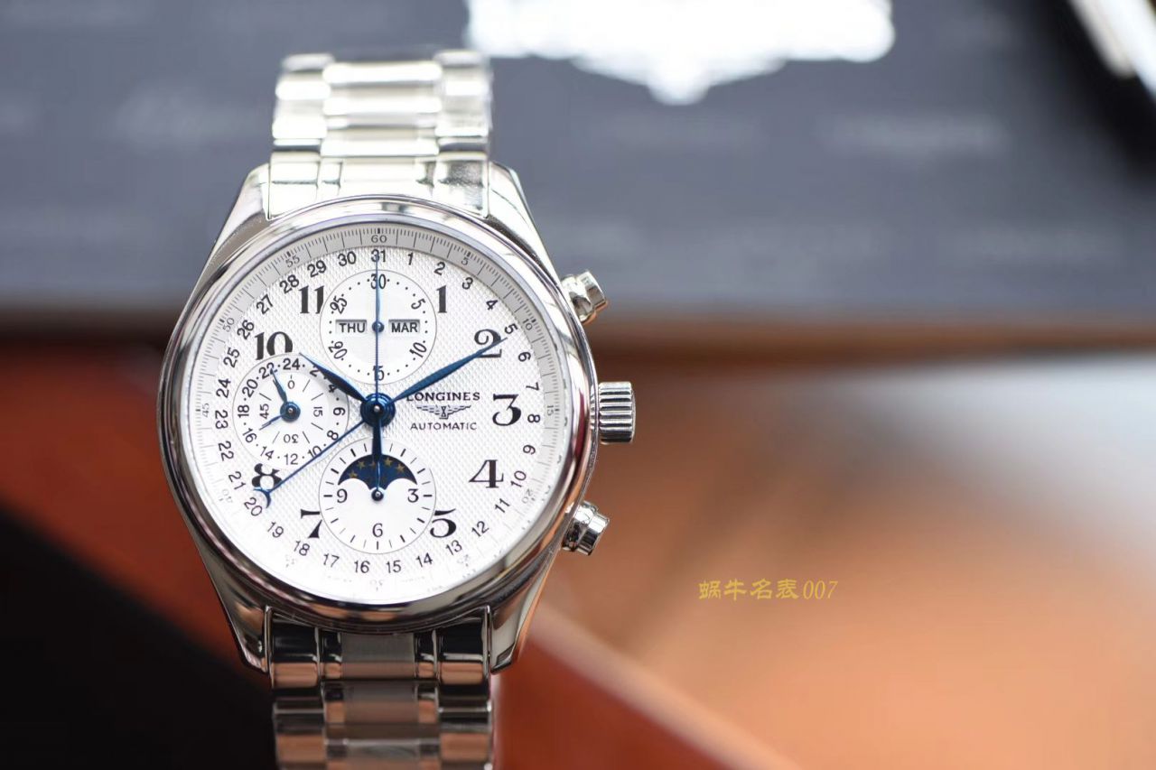 【 Video analysis YL Factory 超A1:1精高仿手表】 Longines 名匠专柜最新款 L2.773.4.78.6月相男表（自动锤L678.2刻字） / L060