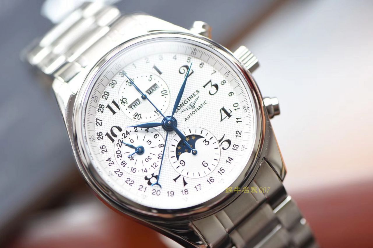 【 Video analysis YL Factory 超A1:1精高仿手表】 Longines 名匠专柜最新款 L2.773.4.78.6月相男表（自动锤L678.2刻字） / L060
