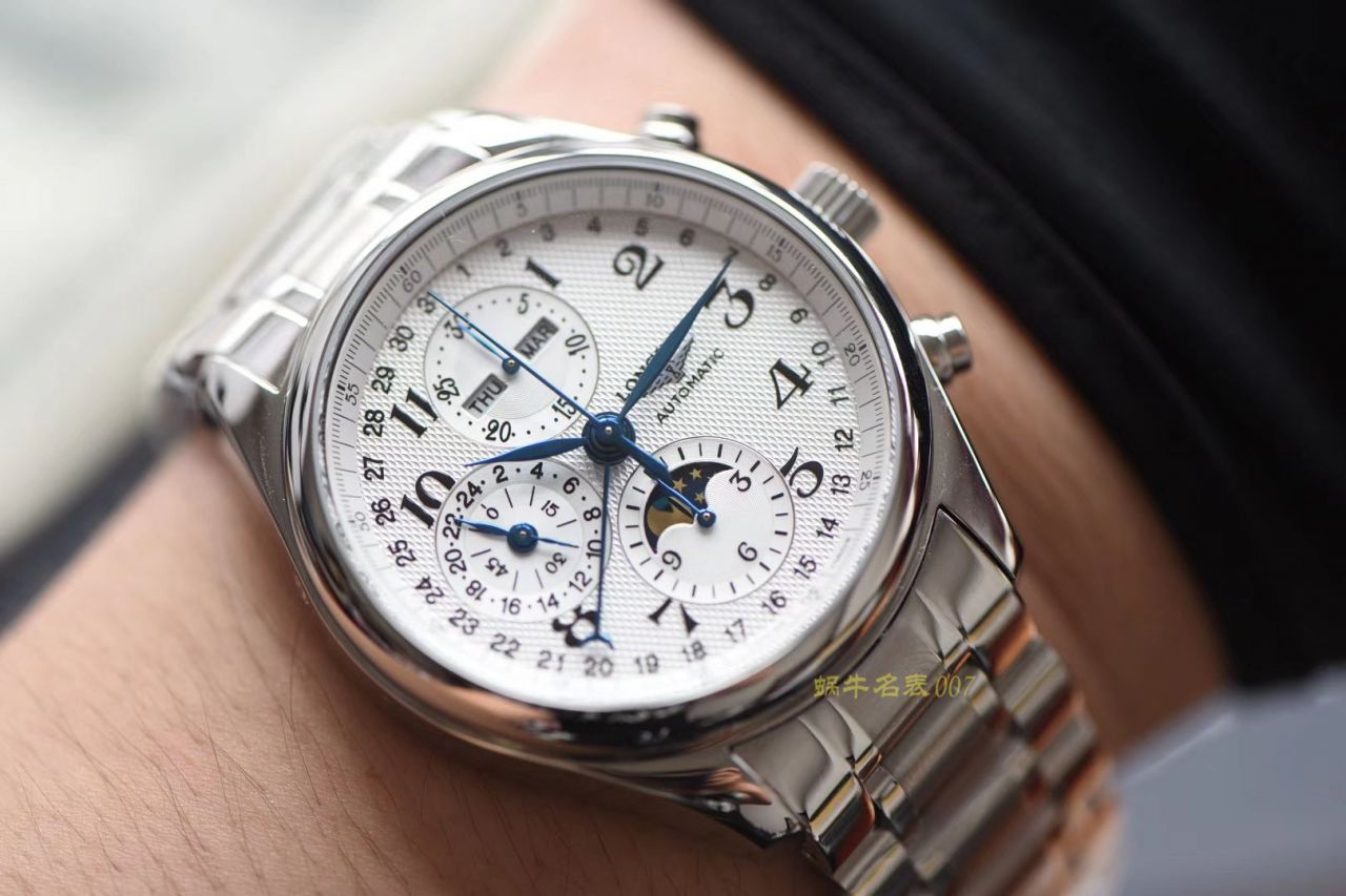 【 Video analysis YL Factory 超A1:1精高仿手表】 Longines 名匠专柜最新款 L2.773.4.78.6月相男表（自动锤L678.2刻字） / L060