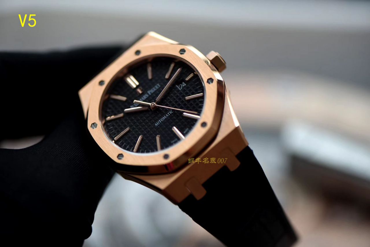 【JF Factory 超A精仿手表】Audemars Piguet 皇家橡树系列15400OR.OO.1220OR.01机械 wrist watch  / AP020