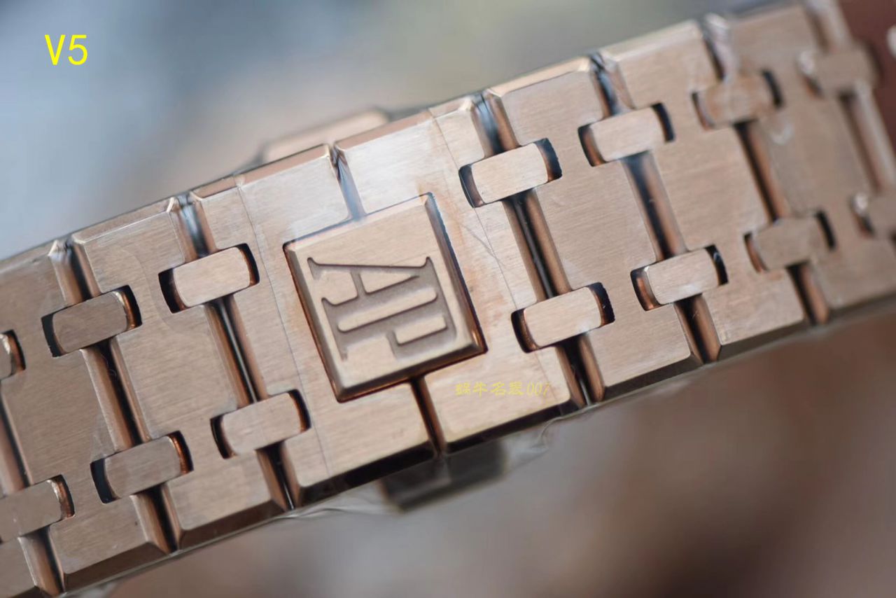 【JF Factory 超A精仿手表】Audemars Piguet 皇家橡树系列15400OR.OO.1220OR.01机械 wrist watch  / AP020
