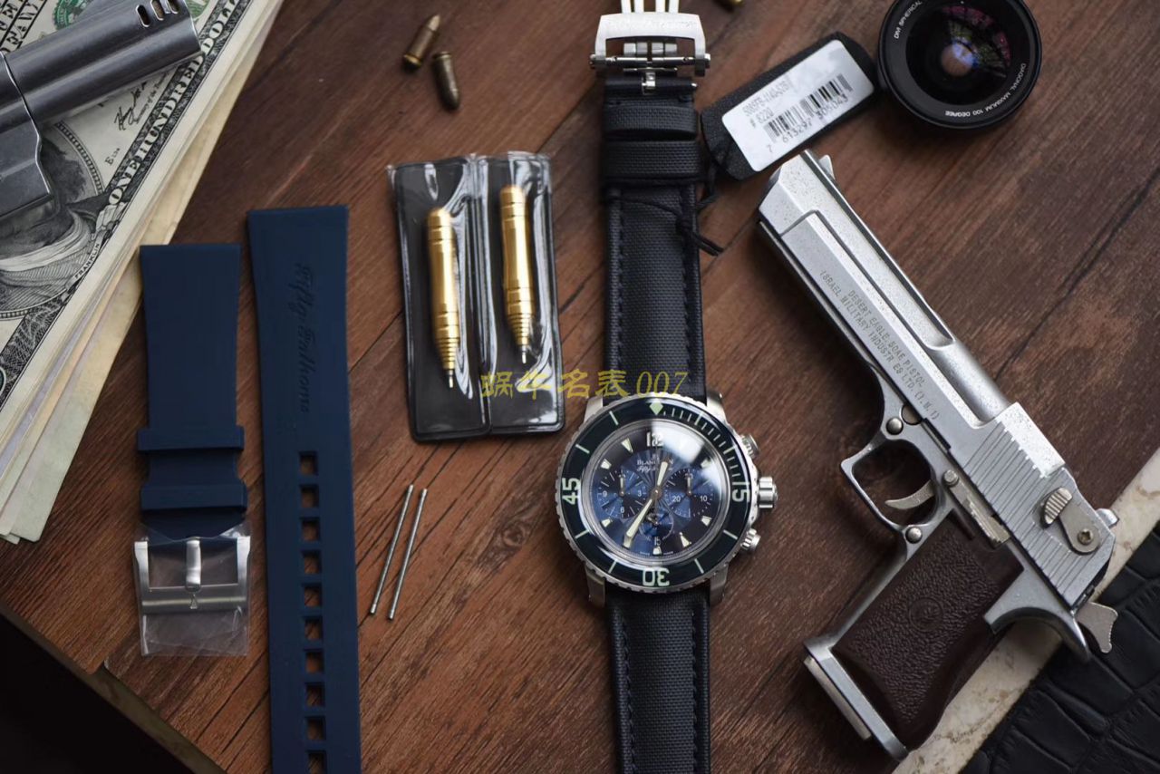 Blancpain  Fifty Fathoms 系列5085FB-1140-52B wrist watch 【OM超A复刻高仿手表】 / BP058