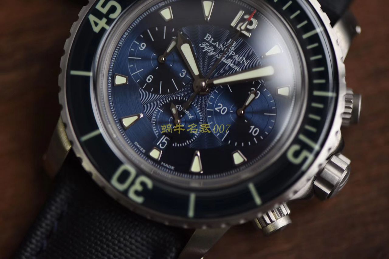 Blancpain  Fifty Fathoms 系列5085FB-1140-52B wrist watch 【OM超A复刻高仿手表】 / BP058