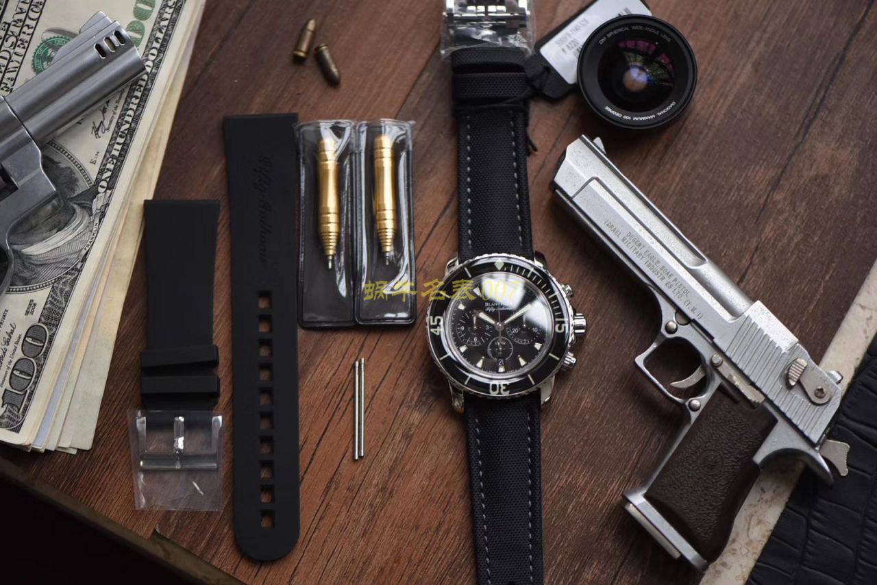Blancpain  Fifty Fathoms 系列5085FB-1140-52B wrist watch 【OM超A复刻高仿手表】 / BP058