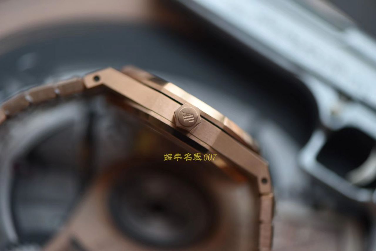 【JF Factory 超A精仿手表】Audemars Piguet 皇家橡树系列15400OR.OO.1220OR.01机械 wrist watch  / AP020