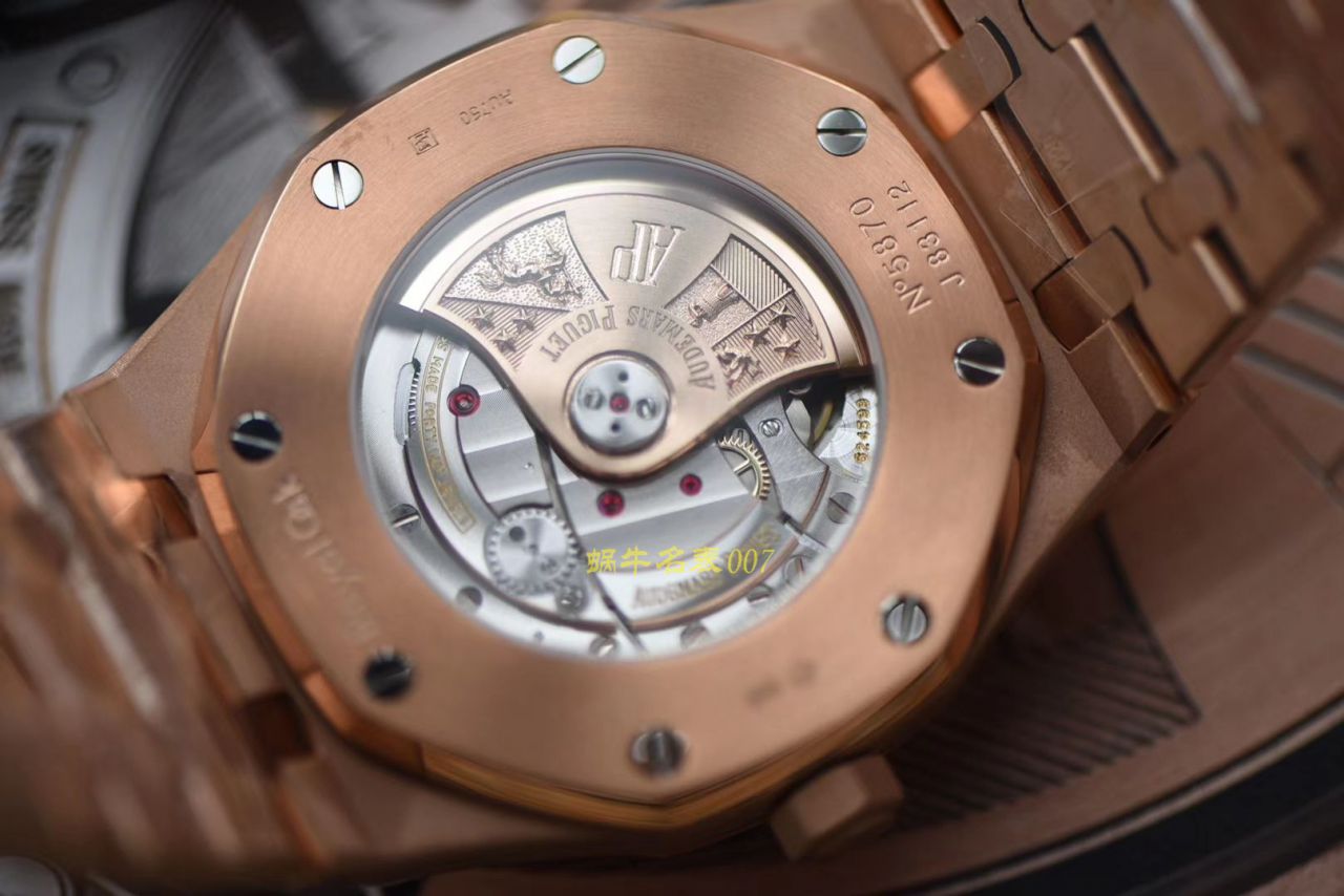 【JF Factory 超A精仿手表】Audemars Piguet 皇家橡树系列15400OR.OO.1220OR.01机械 wrist watch  / AP020