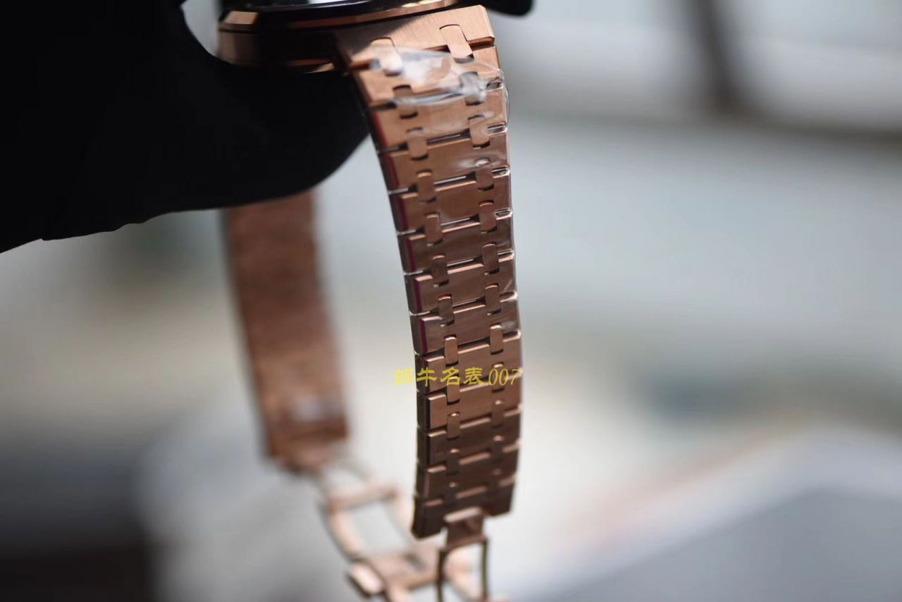 【JF Factory 超A精仿手表】Audemars Piguet 皇家橡树系列15400OR.OO.1220OR.01机械 wrist watch  / AP020