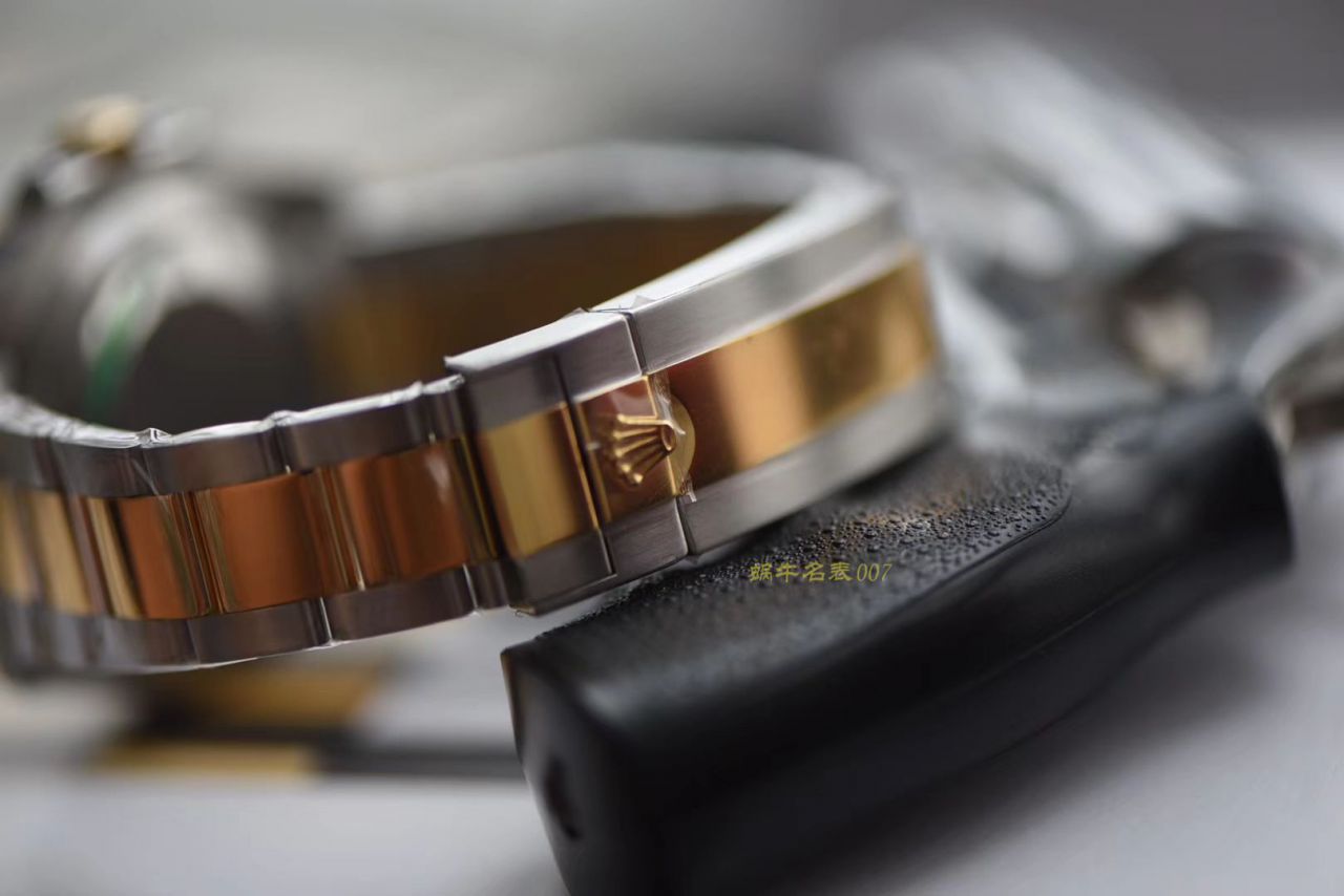 Rolex  Submariner 型系列116613-LN-97203黑盘 wrist watch 【AR一比一复刻高仿间金 Submariner 手表】 / R273