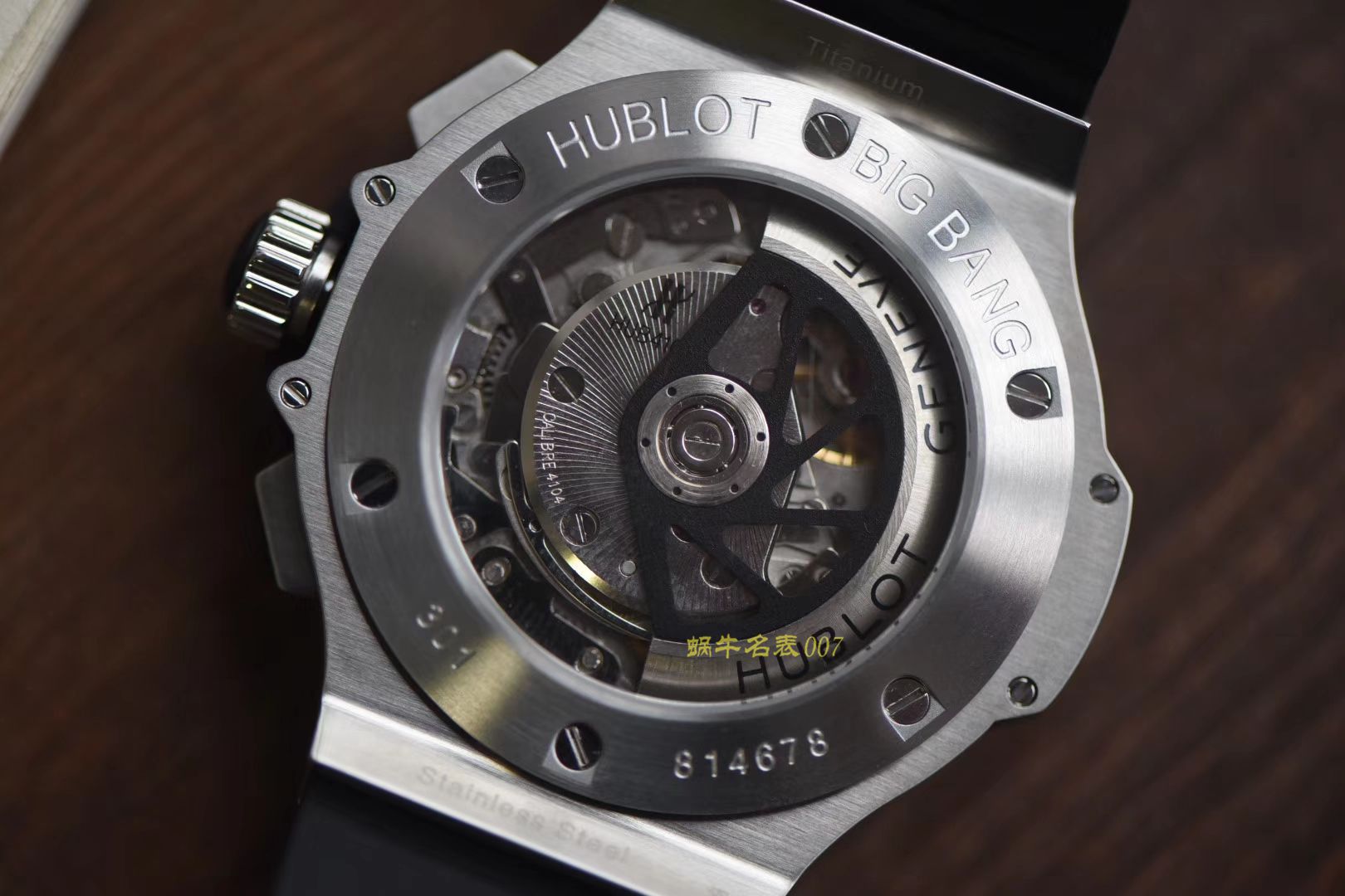 【V6 Factory 超A1:1高仿手表】  Hublot  big bang STEEL系列301.SX.130.RX wrist watch YB020 / YB020