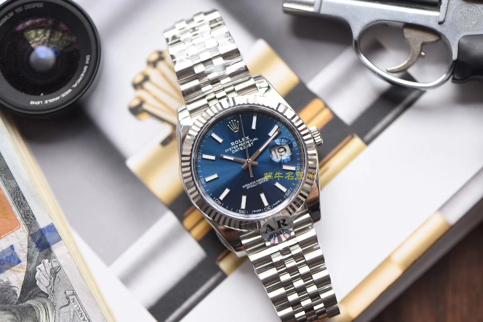 【AR一比一超A top 高仿】 Rolex   Datejust DATEJUST系列116334-72210蓝盘 wrist watch 904钢 / R252