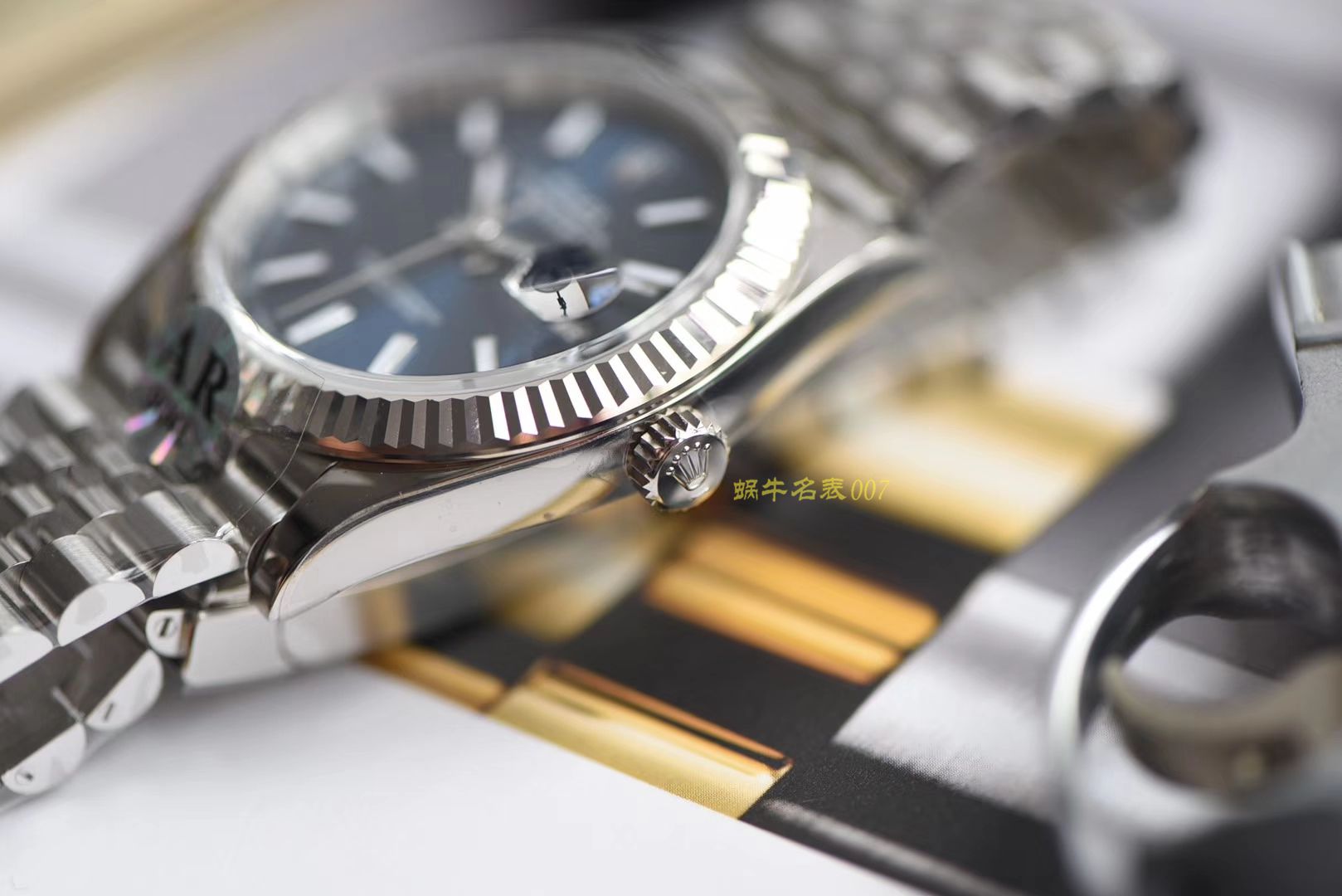 【AR一比一超A top 高仿】 Rolex   Datejust DATEJUST系列116334-72210蓝盘 wrist watch 904钢 / R252