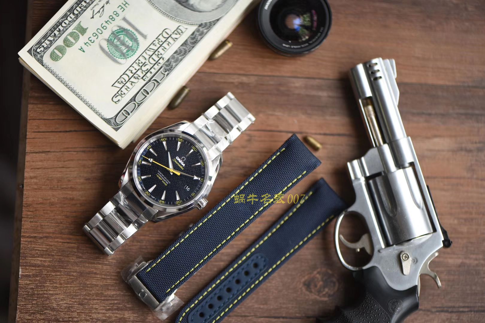 VSOMEGA Seamaster 一比一复刻高仿手表007詹姆斯邦德限量版 231.10.42.21.03.004机械 wrist watch  / M337