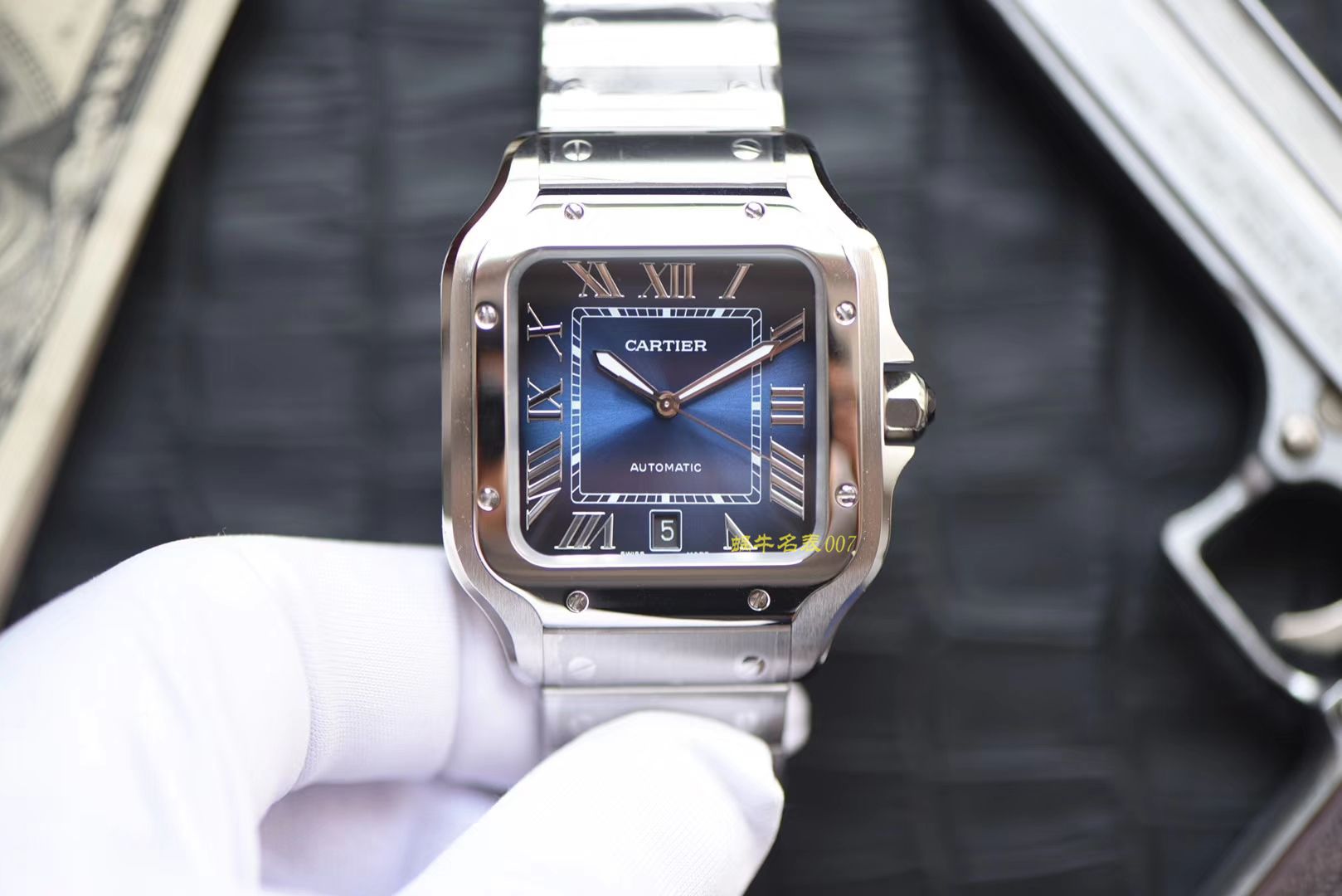  Cartier   Santos 系列WSSA0013（大号） wrist watch 【KOR一比一高仿手表】 / K193