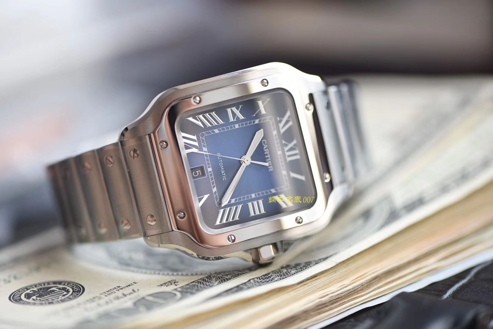  Cartier   Santos 系列WSSA0013（大号） wrist watch 【KOR一比一高仿手表】 / K193