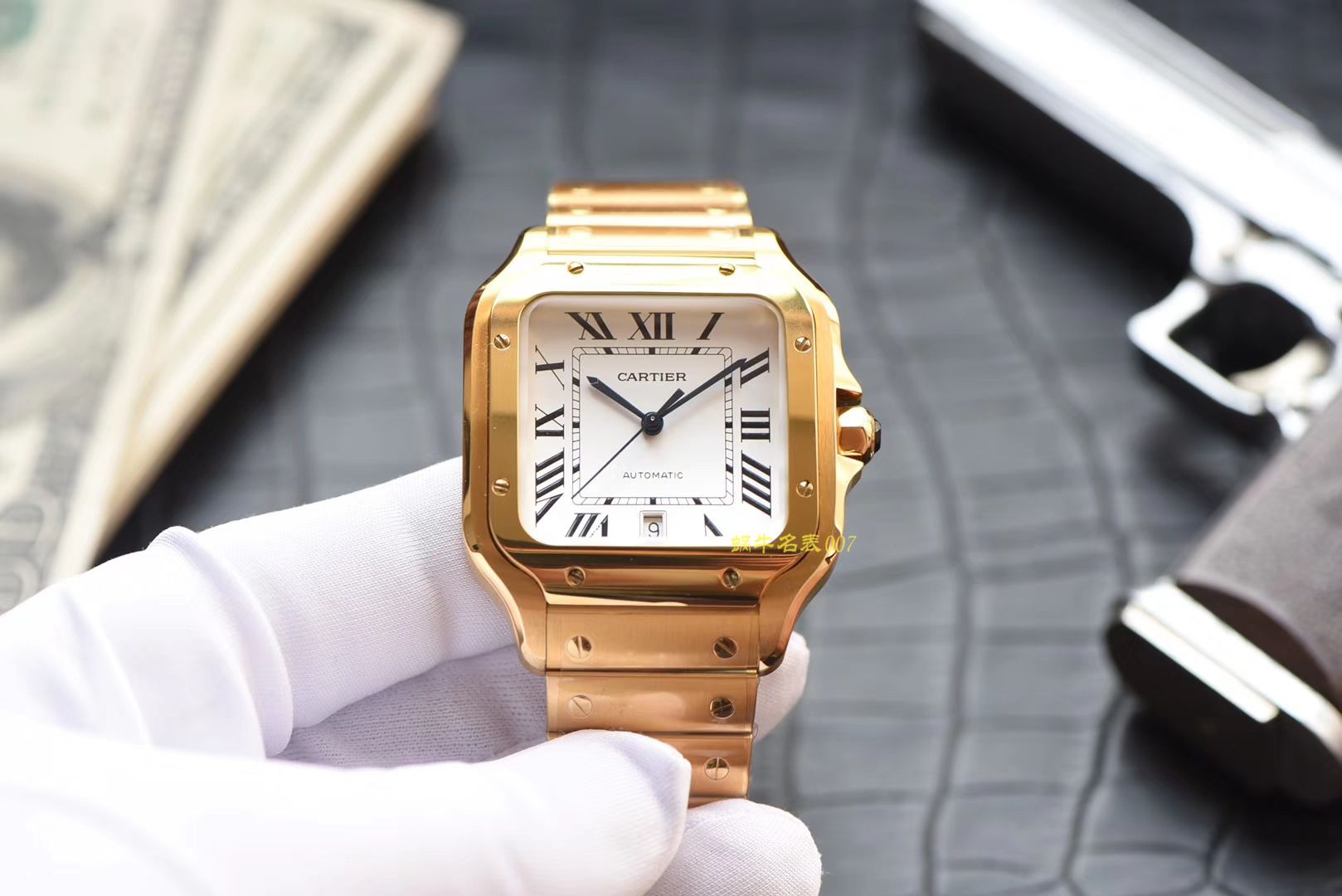  Cartier   Santos 系列WGSA0009（大号） wrist watch 【KOR一比一复刻高仿手表】 / K195