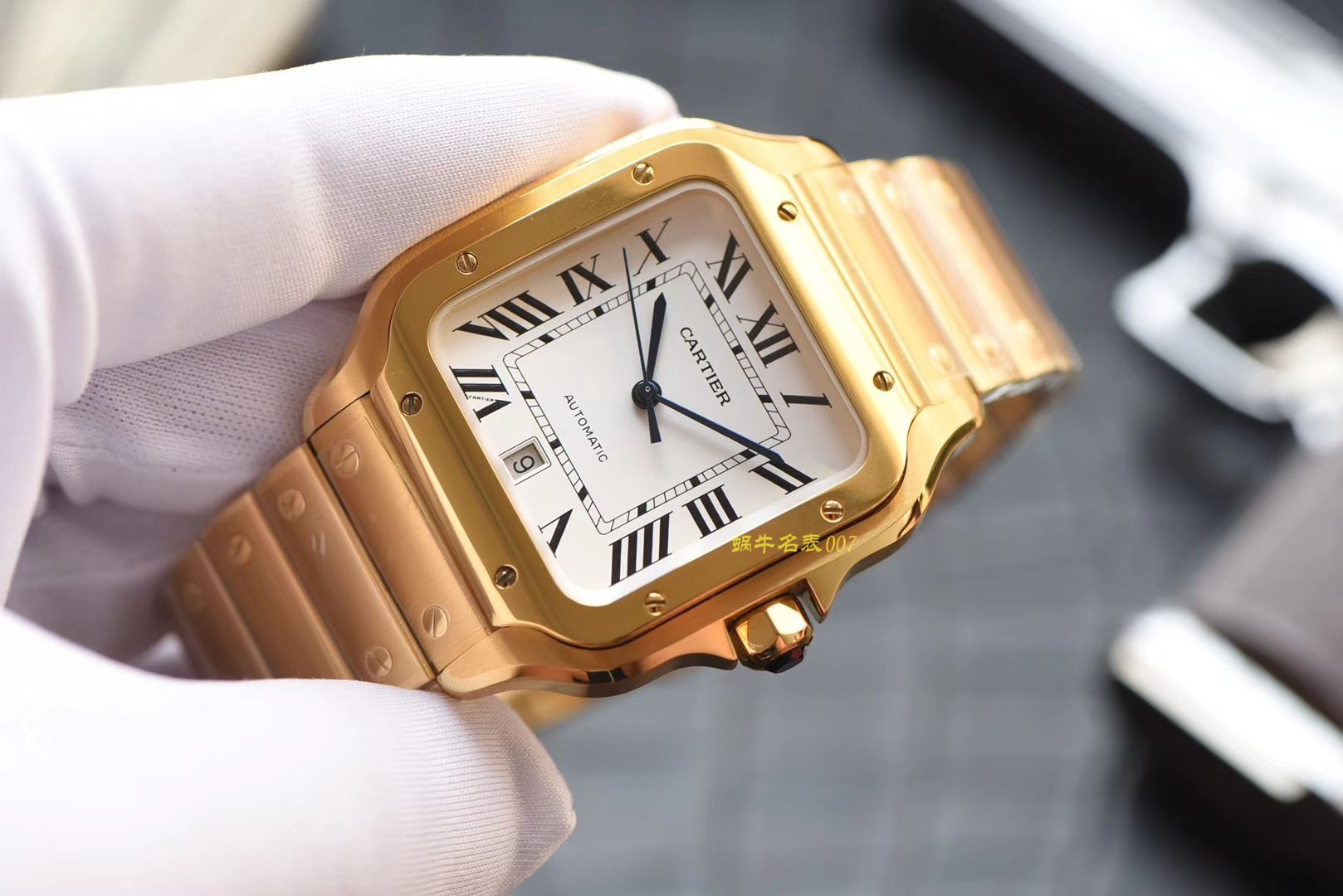  Cartier   Santos 系列WGSA0009（大号） wrist watch 【KOR一比一复刻高仿手表】 / K195