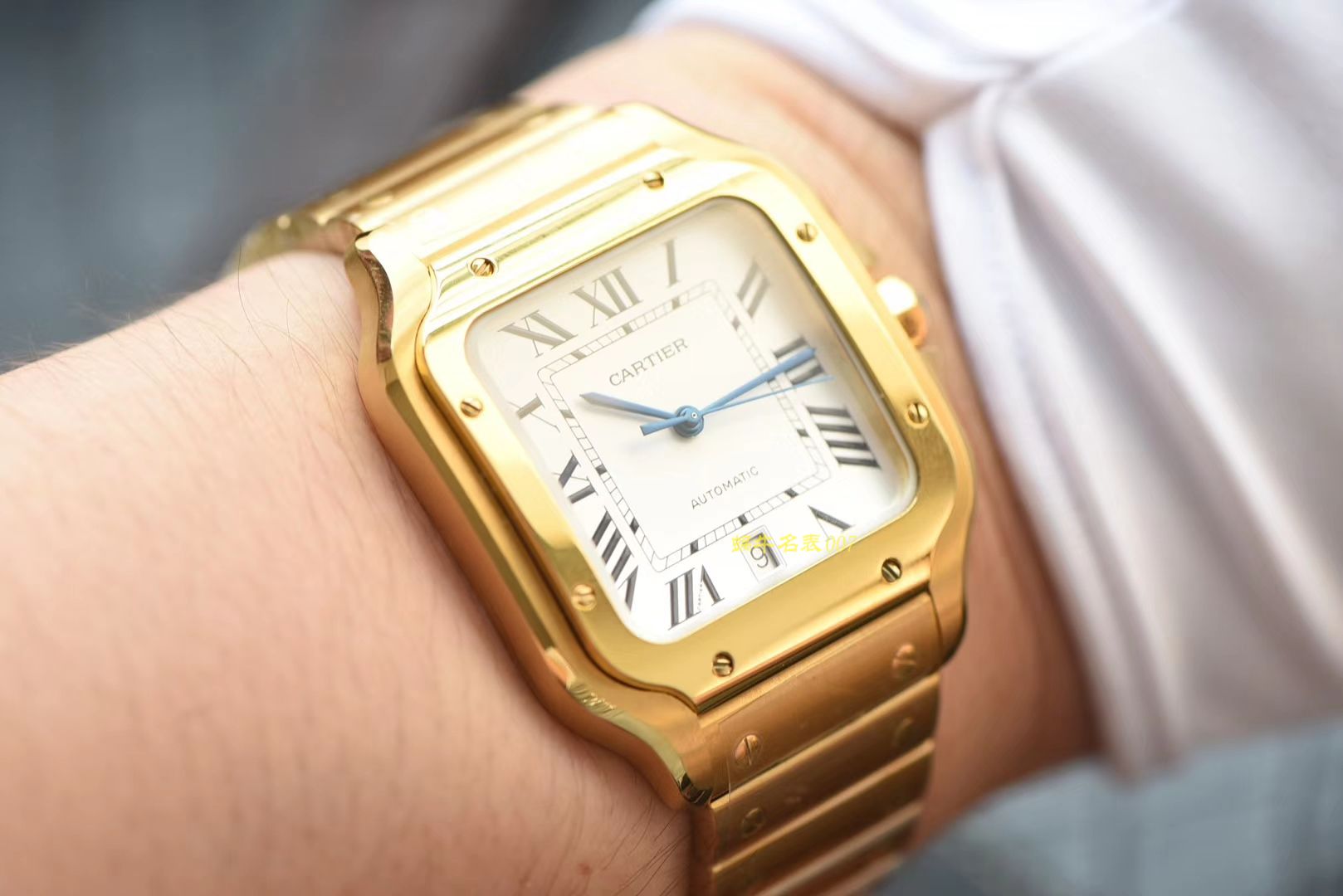  Cartier   Santos 系列WGSA0009（大号） wrist watch 【KOR一比一复刻高仿手表】 / K195