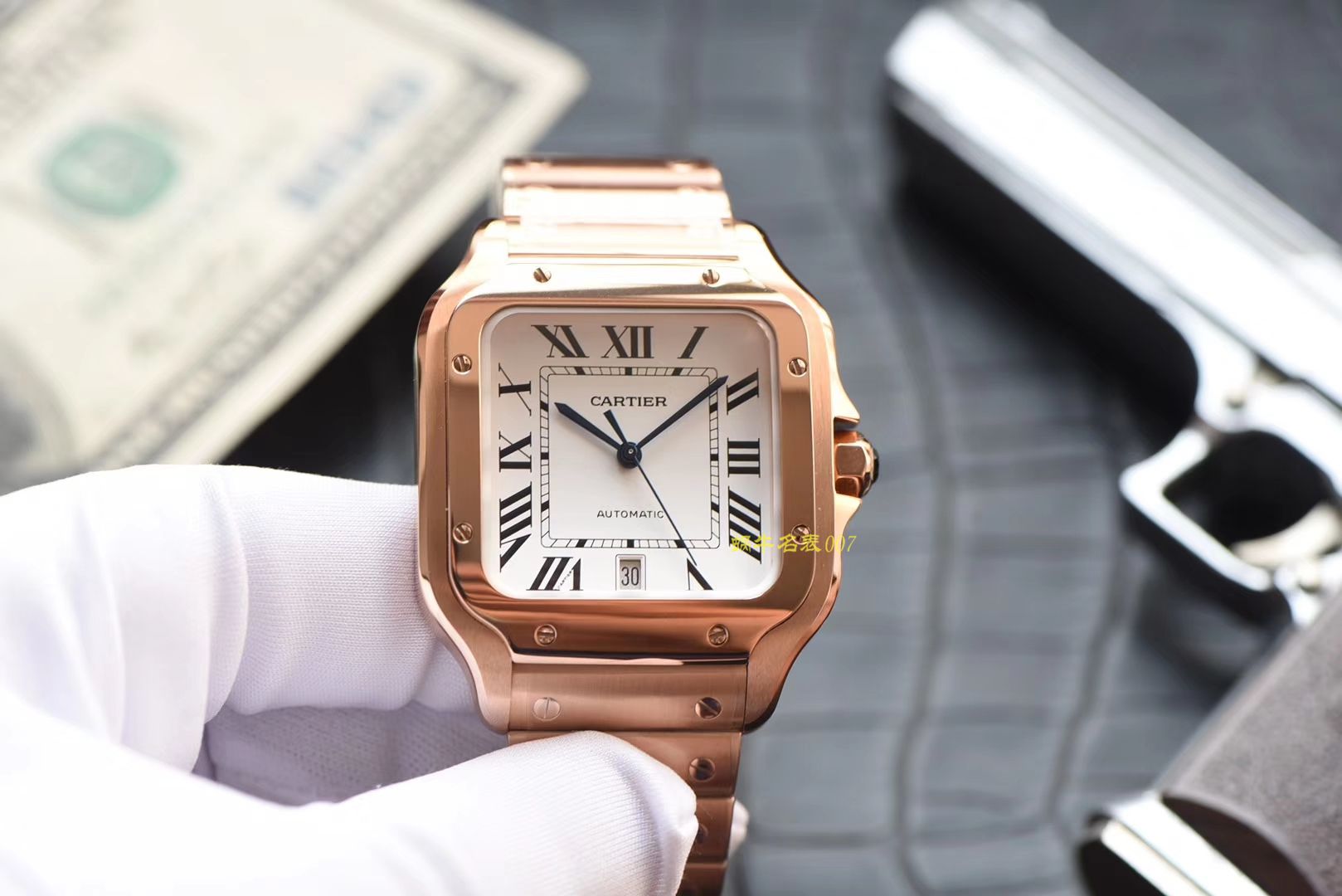  Cartier   Santos 系列WGSA0009（大号） wrist watch 【KOR一比一复刻高仿手表】 / K195