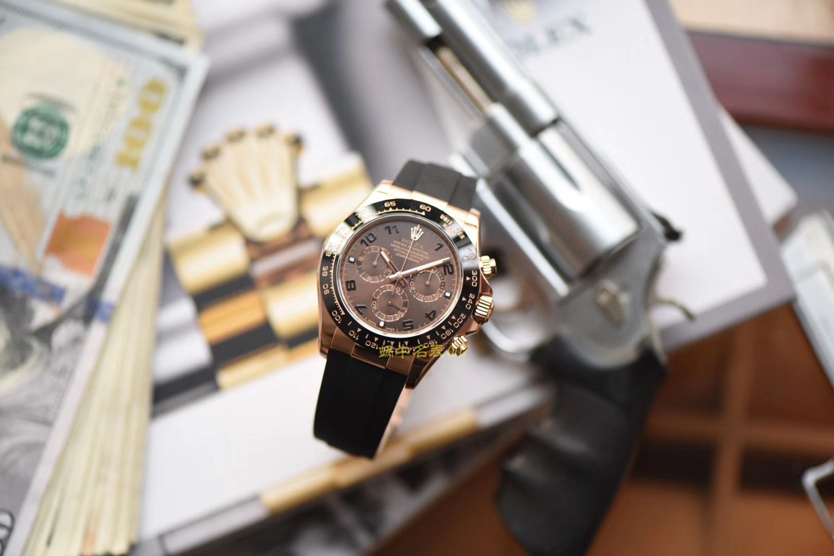 【AR一比一超A高仿手表】 Rolex ROLEX Cosmograph Daytona  Ditongna 系列116515LN-L(FC) 咖啡色 wrist watch  / R200