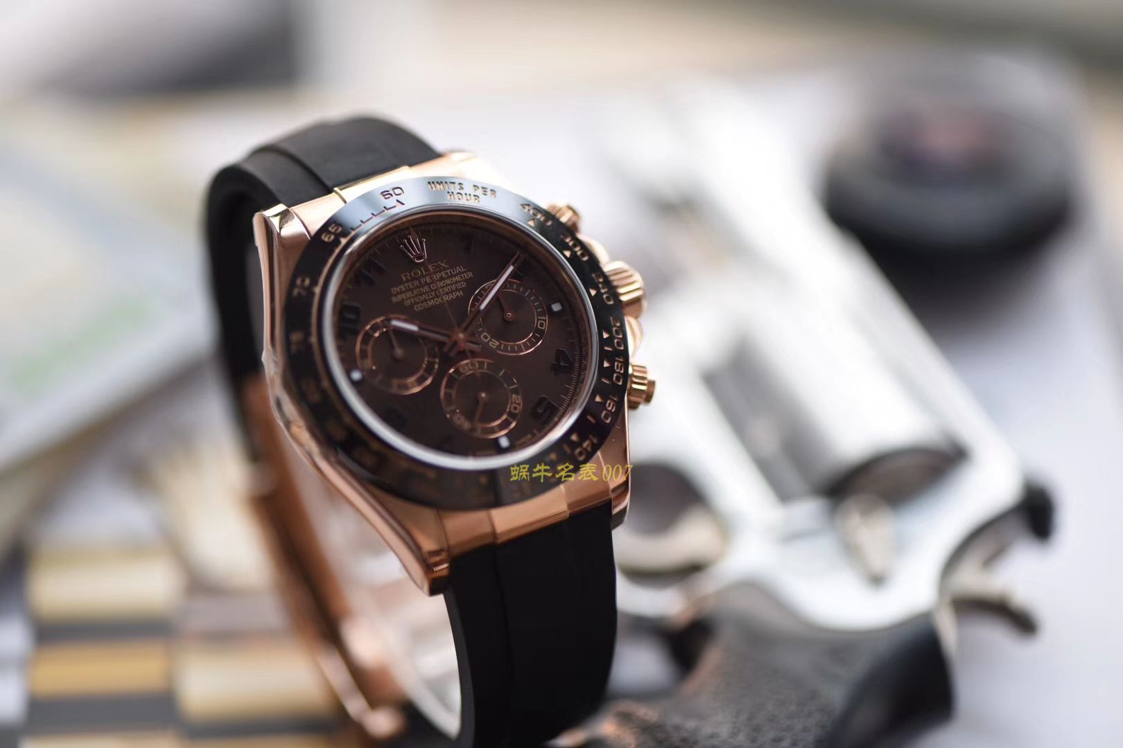【AR一比一超A高仿手表】 Rolex ROLEX Cosmograph Daytona  Ditongna 系列116515LN-L(FC) 咖啡色 wrist watch  / R200