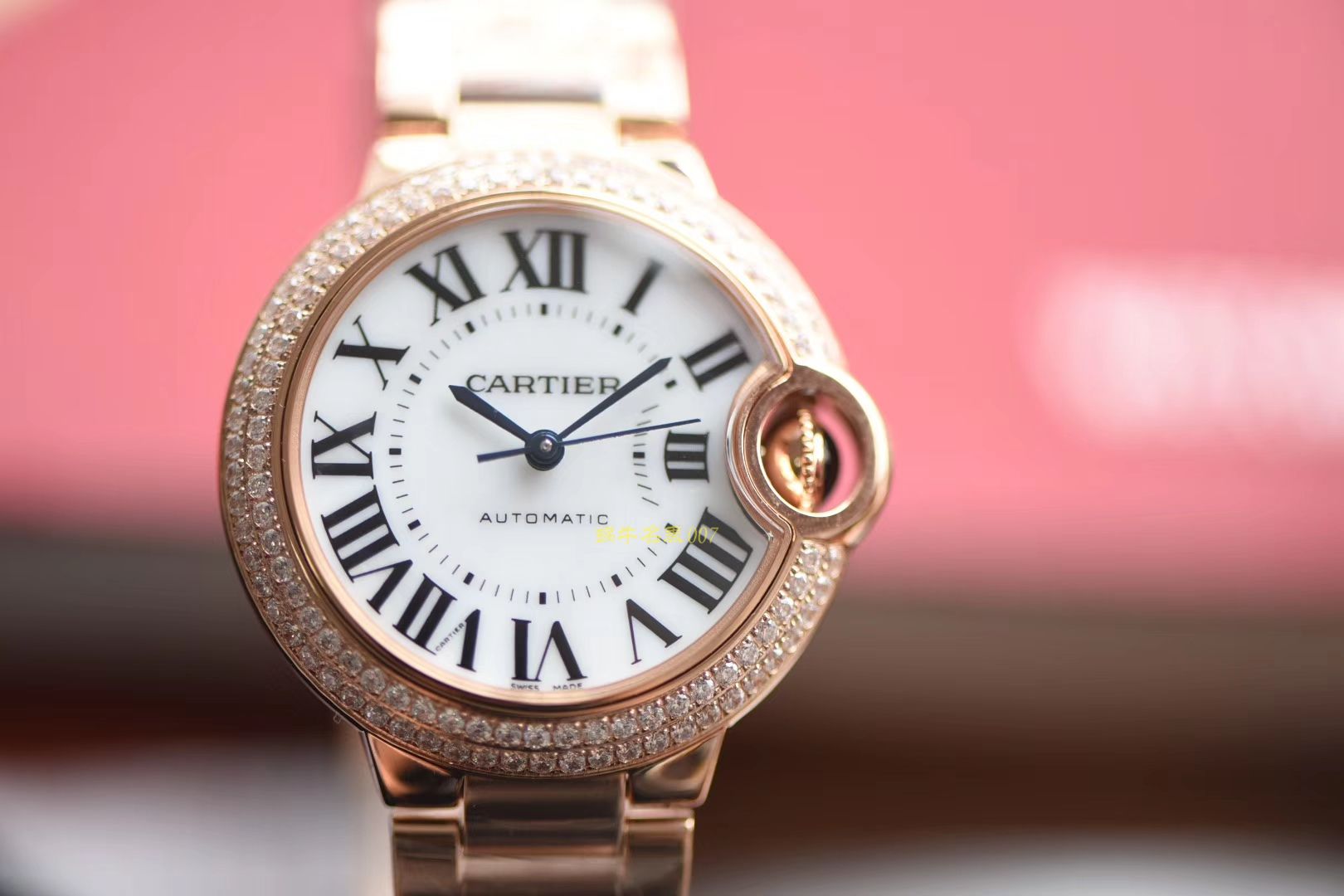  Cartier  蓝气球系列WE902034女士 wrist watch 【V6一比一超A高仿蓝气球手表】 / K197