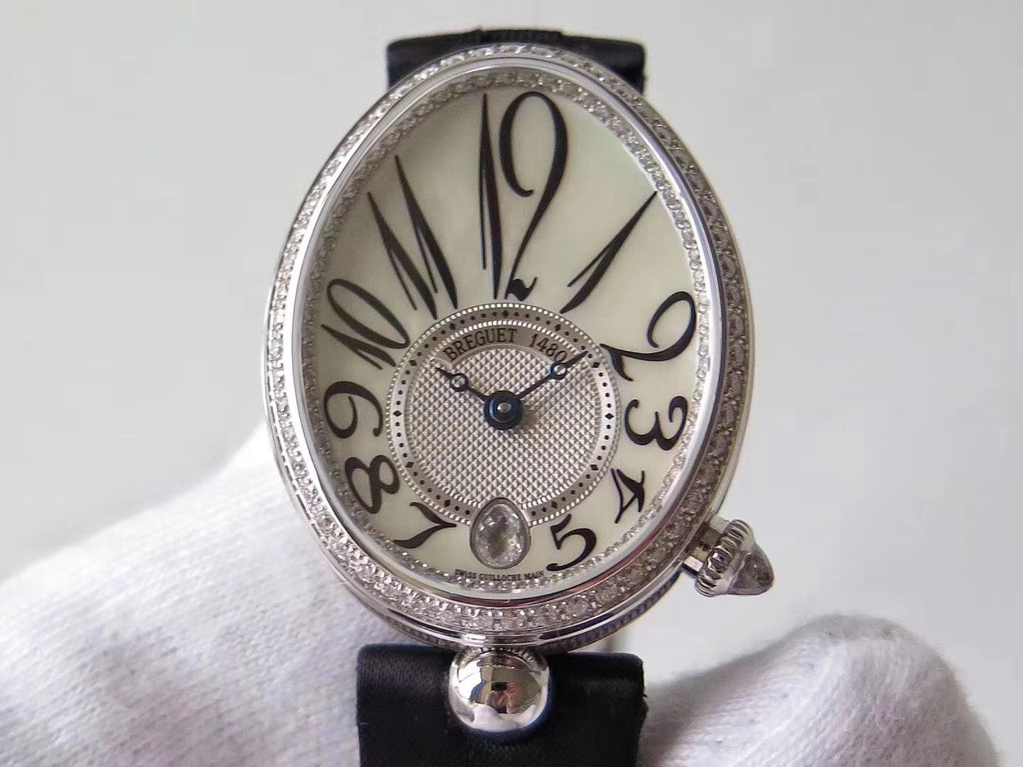  Breguet 那不勒斯王后系列8918BR/58/864 D00D wrist watch 女士【ZF一比一高仿手表】 / BZ052
