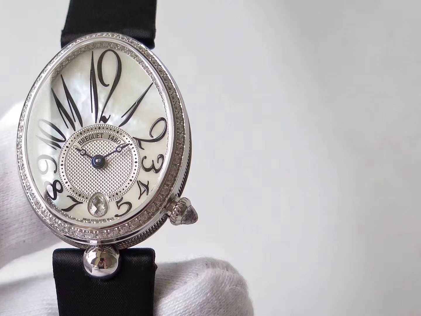  Breguet 那不勒斯王后系列8918BR/58/864 D00D wrist watch 女士【ZF一比一高仿手表】 / BZ052