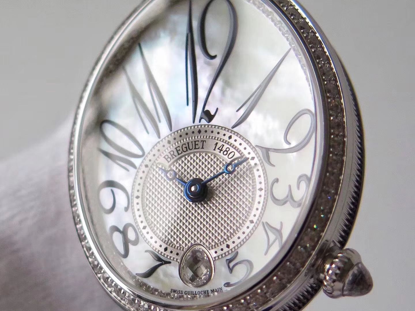  Breguet 那不勒斯王后系列8918BR/58/864 D00D wrist watch 女士【ZF一比一高仿手表】 / BZ052