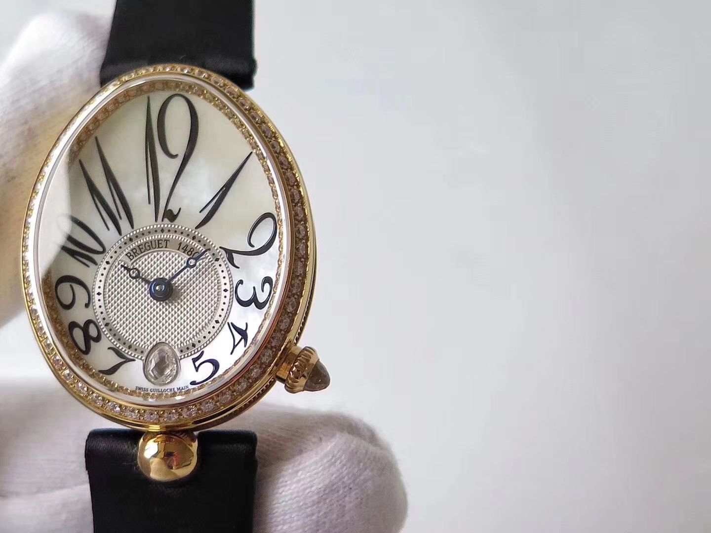  Breguet 那不勒斯王后系列8918BR/58/864 D00D wrist watch 女士【ZF一比一高仿手表】 / BZ052