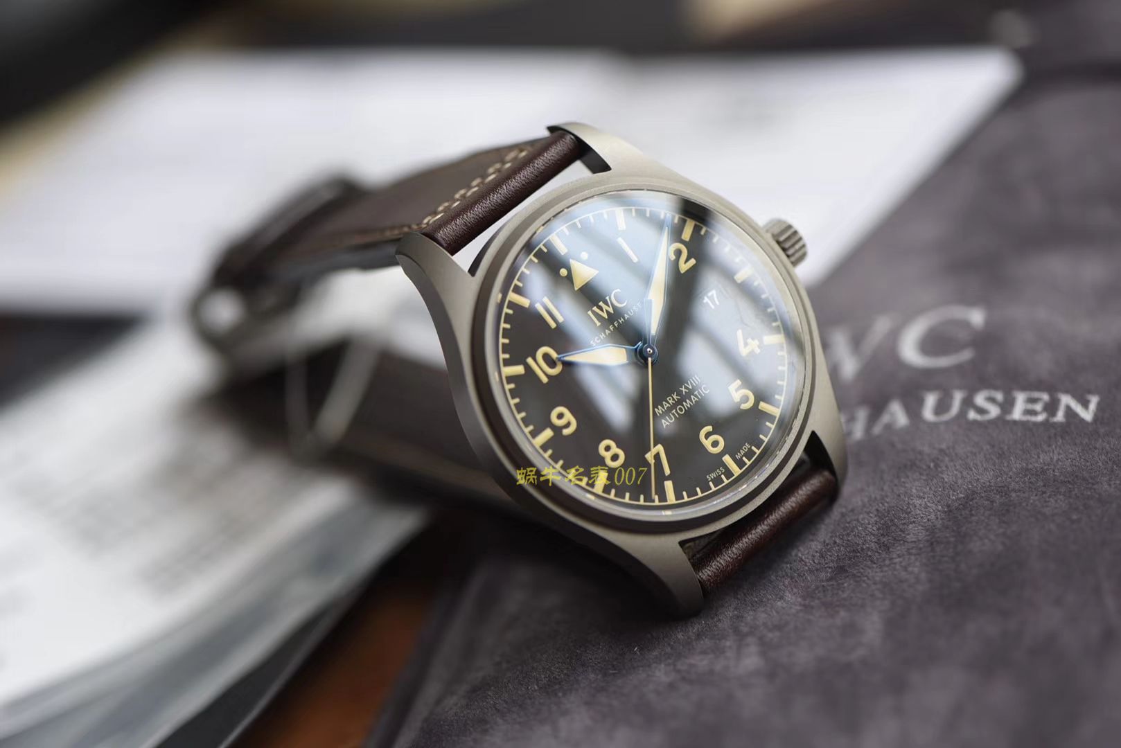 IWC IWC 表飞行员系列IW327006 wrist watch 【M+一比一高仿 MARK XVII 】 / M186