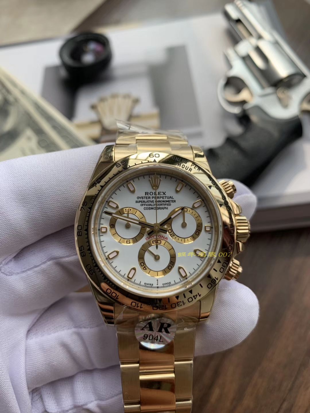  Rolex  Cosmograph Daytona  Ditongna 系列m116508-0001 wrist watch 【AR高仿 Rolex 手表】 / R288