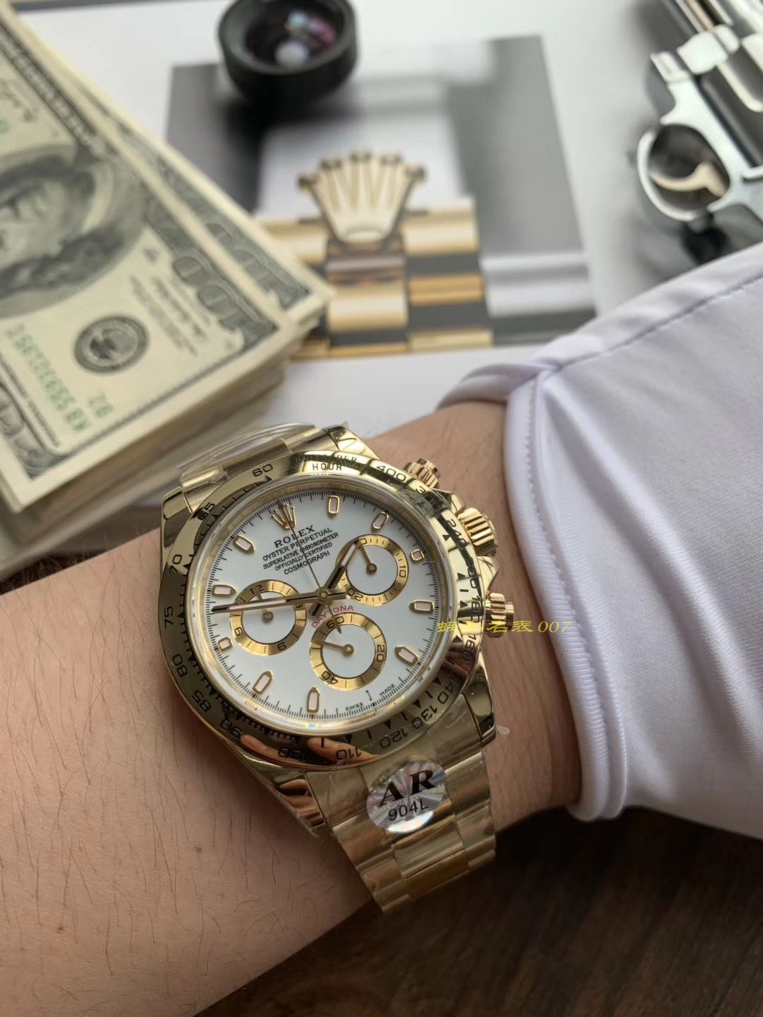  Rolex  Cosmograph Daytona  Ditongna 系列m116508-0001 wrist watch 【AR高仿 Rolex 手表】 / R288