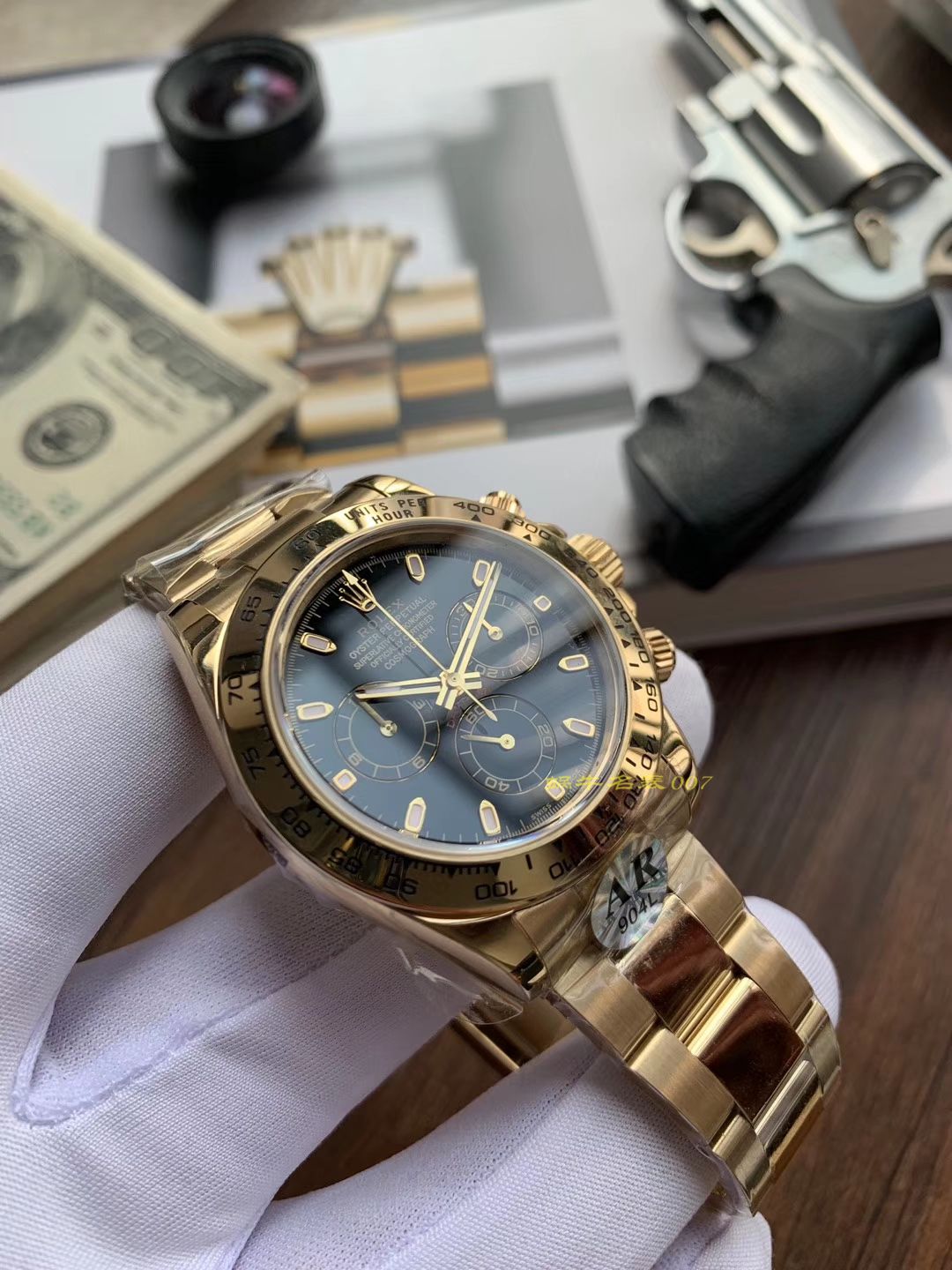  Rolex  Cosmograph Daytona  Ditongna 系列116508黑盘 wrist watch 【AR高精仿 Rolex 手表】 / R289