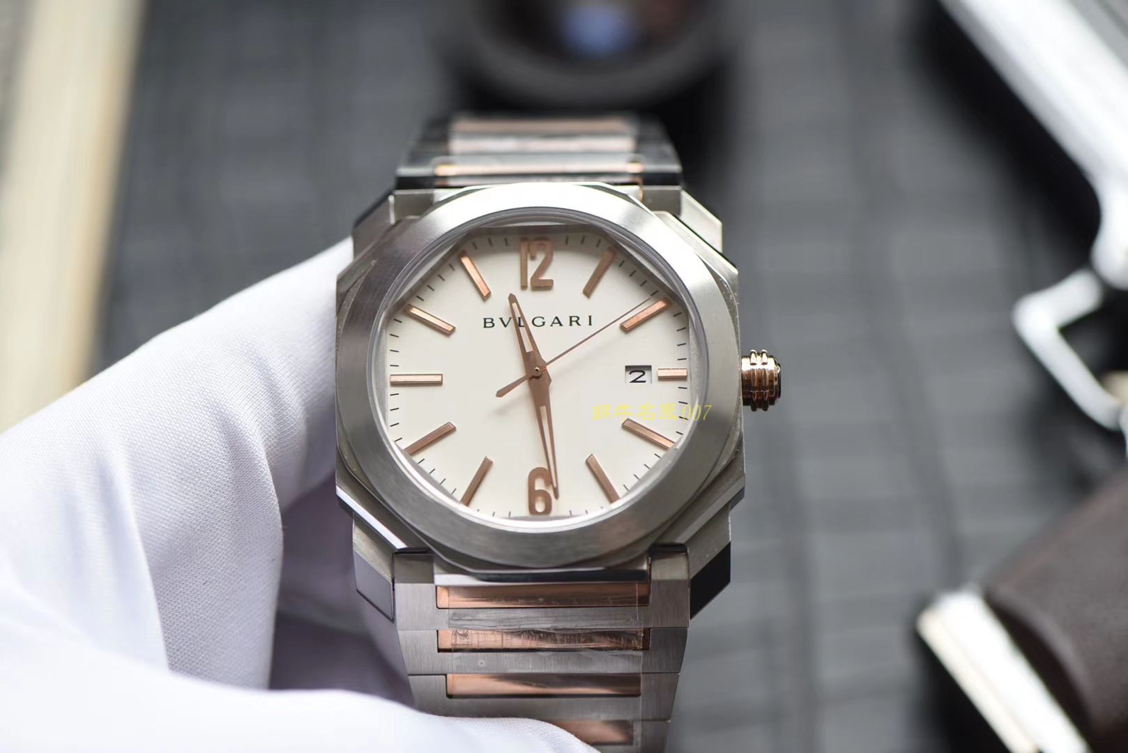  BVLGARI OCTO系列102118 BGO38WSPGD wrist watch 【台湾 Factory 一比一复刻高仿手表】 / BG023