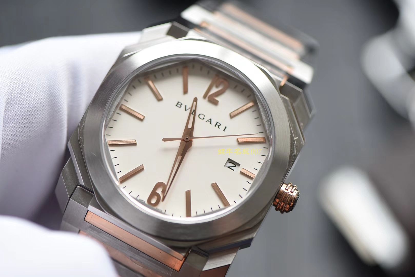  BVLGARI OCTO系列102118 BGO38WSPGD wrist watch 【台湾 Factory 一比一复刻高仿手表】 / BG023