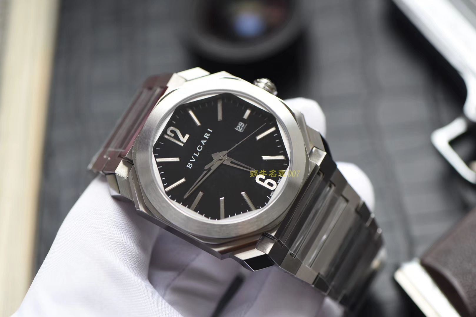 BVLGARI OCTO系列102031 BGO41BSSD，102104 BGO38BSSD wrist watch 【台湾 Factory  top 复刻高仿表】 / BG025