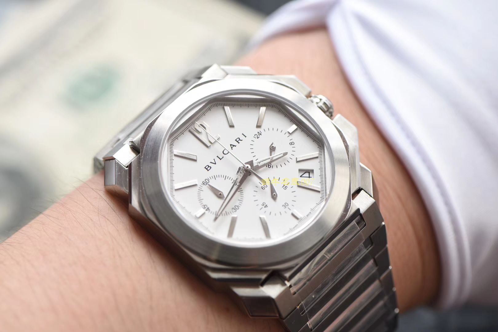  BVLGARI OCTO系列102116 BGO41BSSDCH wrist watch 【台湾 Factory 一比一精高仿手表】 / BG028