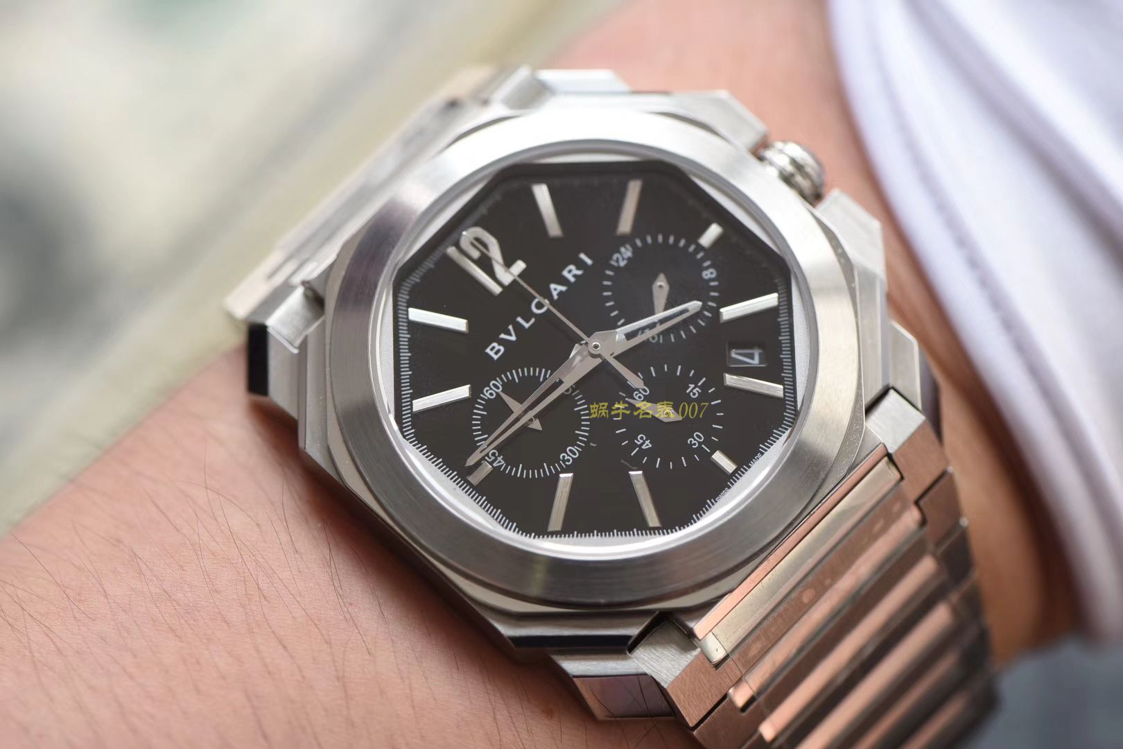  BVLGARI OCTO系列102116 BGO41BSSDCH wrist watch 【台湾 Factory 一比一精高仿手表】 / BG028