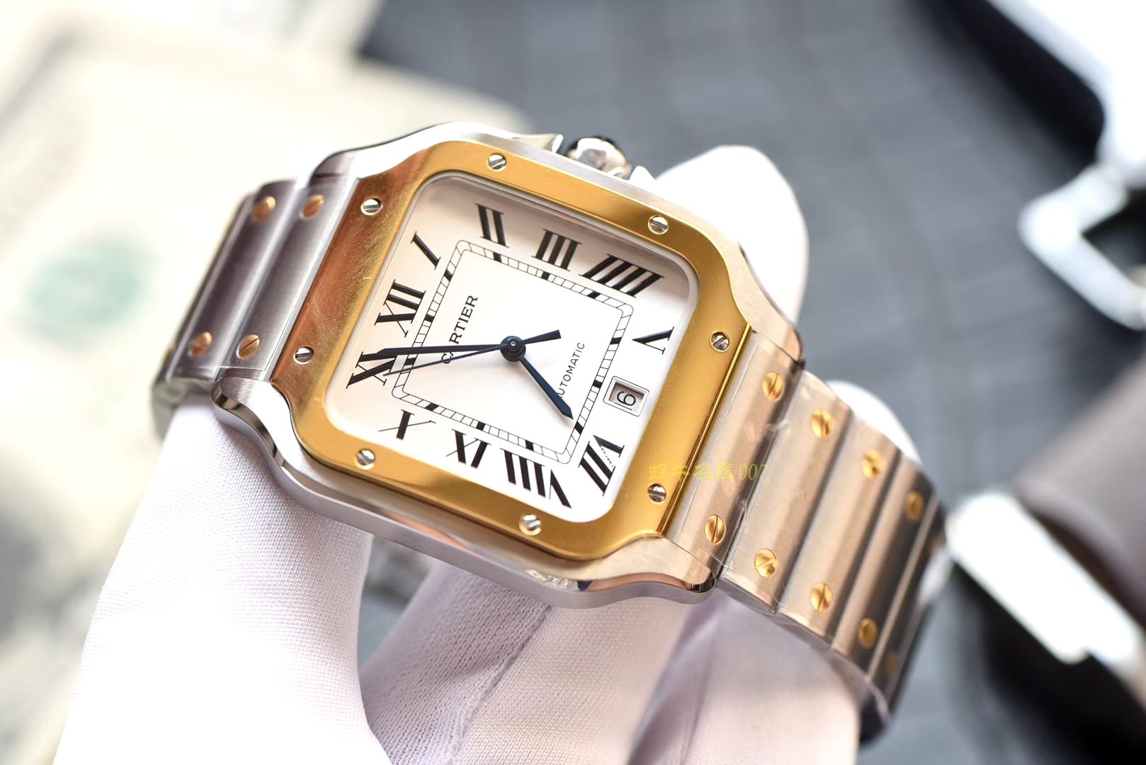  Cartier   Santos 系列W2SA0006（大号） wrist watch 【KOR一比一超A复刻高仿手表】 / K198