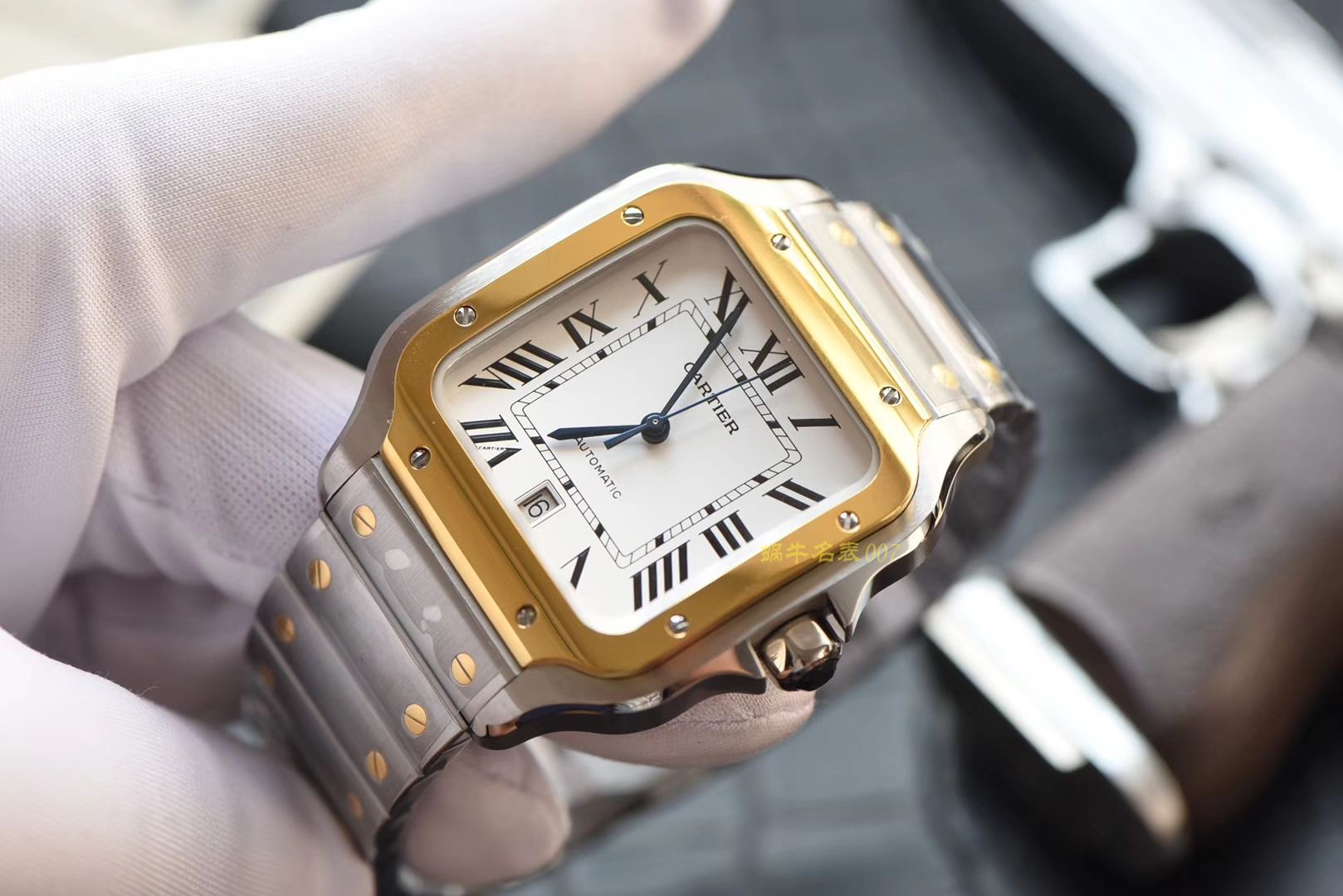  Cartier   Santos 系列W2SA0006（大号） wrist watch 【KOR一比一超A复刻高仿手表】 / K198