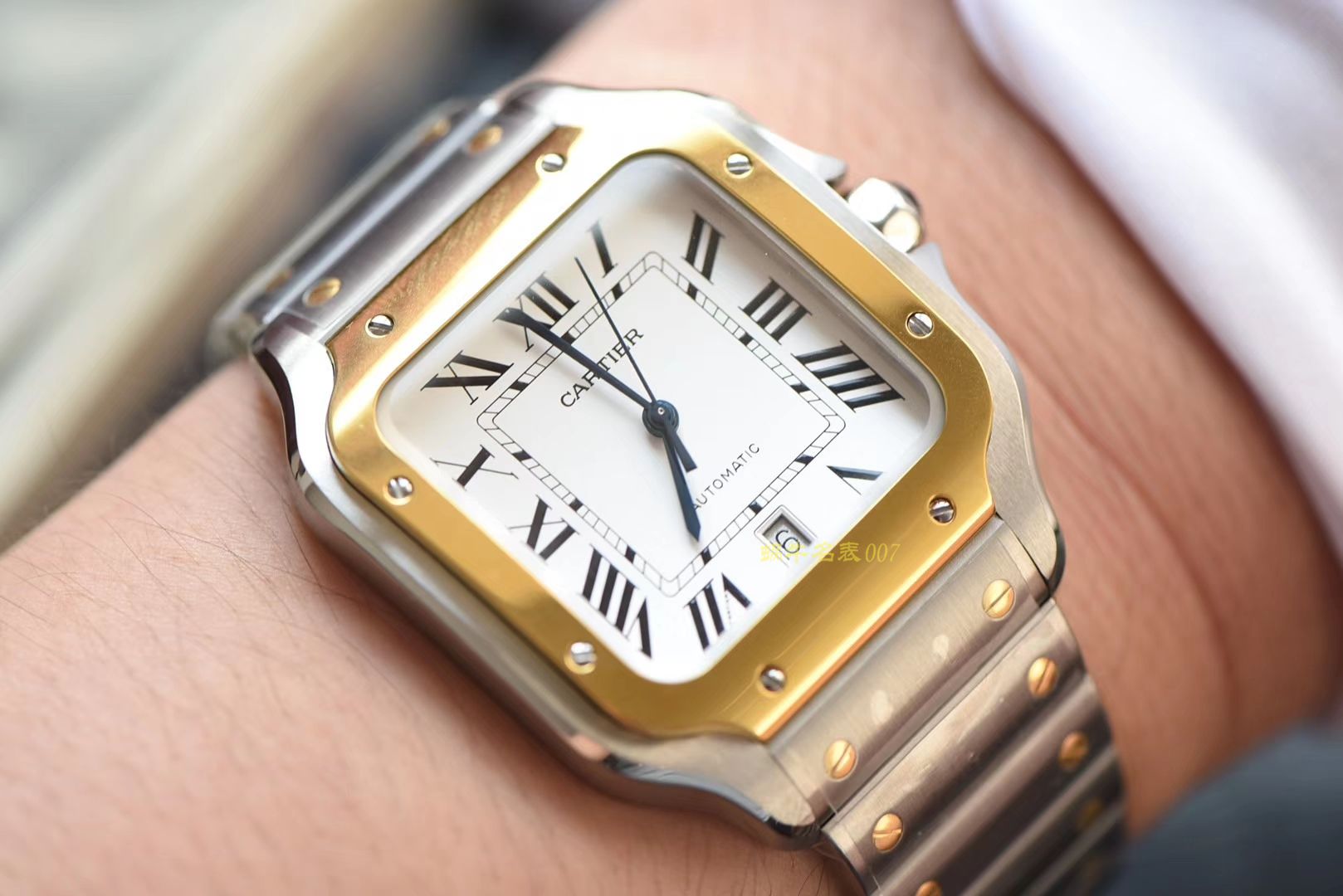  Cartier   Santos 系列W2SA0006（大号） wrist watch 【KOR一比一超A复刻高仿手表】 / K198
