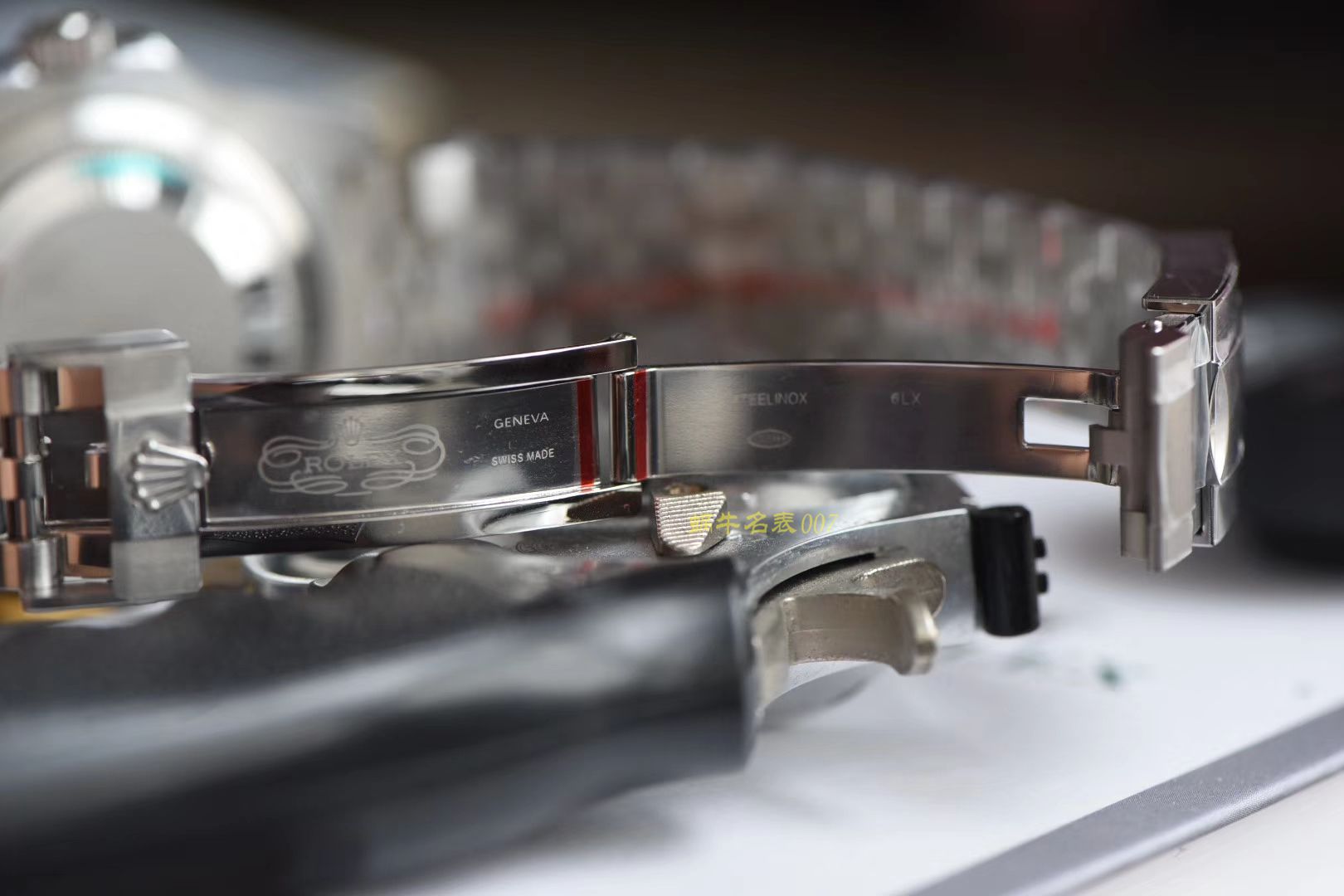  Rolex  GMT MASTER II系列m126710blnr-0002(五珠链)，116710BLNR-78200可乐圈 wrist watch （DJ一比一超A高仿手表） / R290