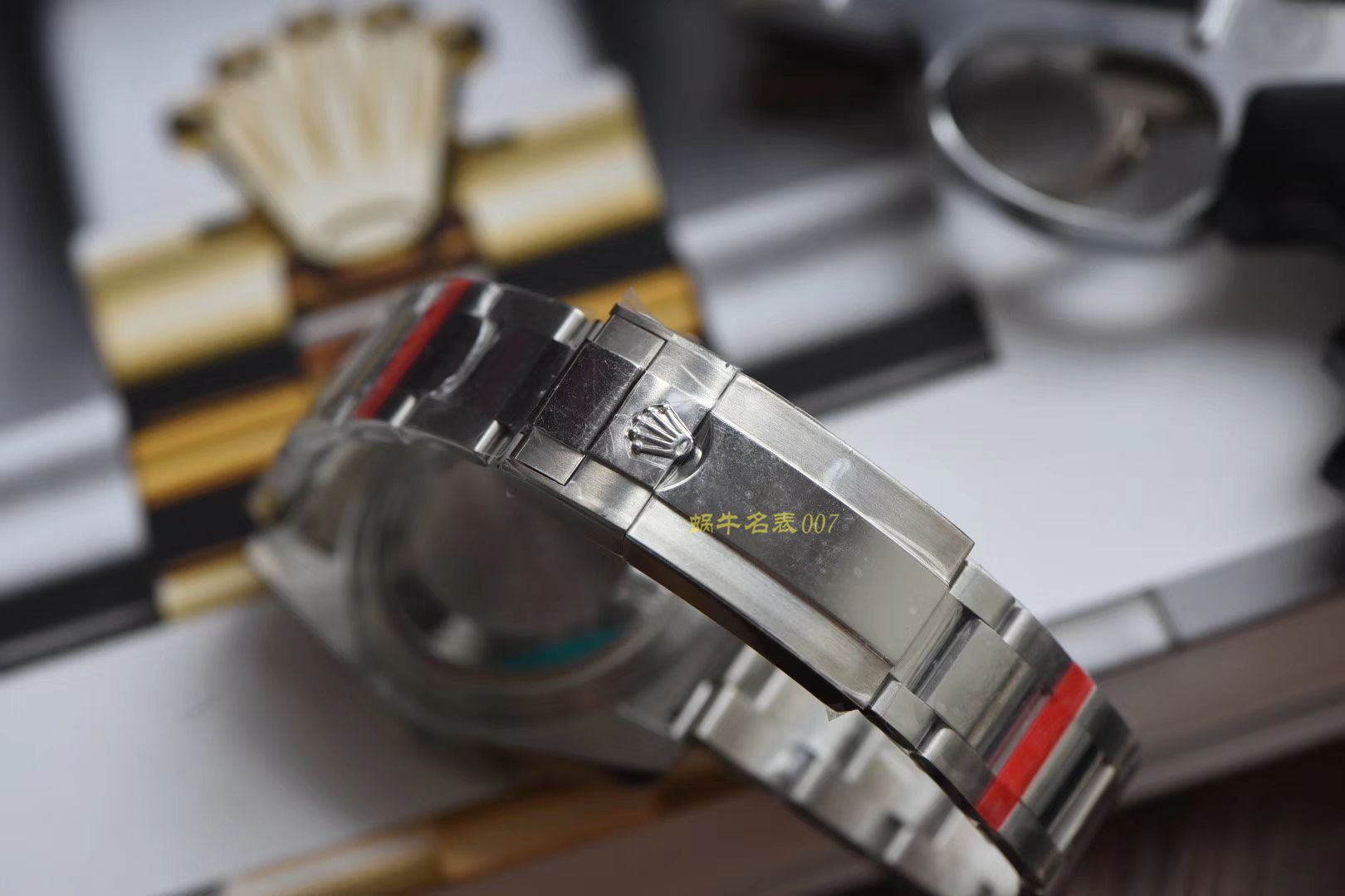  Rolex  GMT MASTER II系列m126710blnr-0002(五珠链)，116710BLNR-78200可乐圈 wrist watch （DJ一比一超A高仿手表） / R290