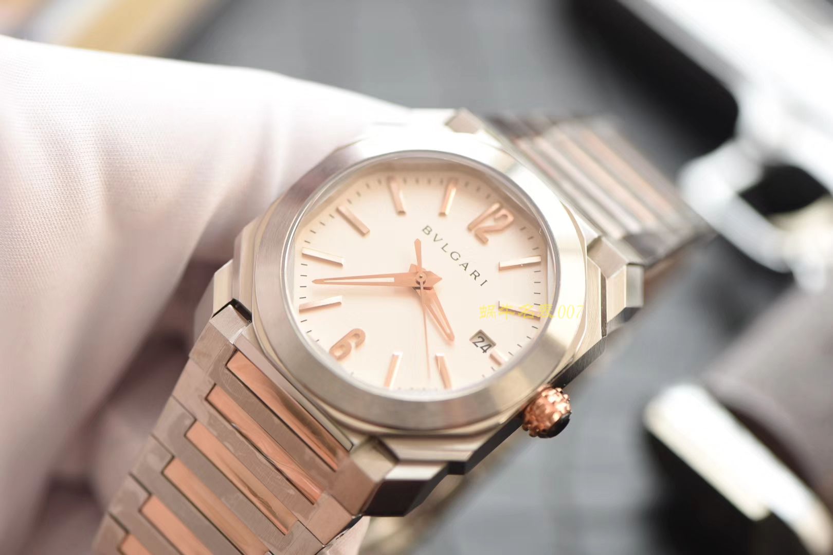  BVLGARI OCTO系列102118 BGO38WSPGD wrist watch 【台湾 Factory 一比一复刻高仿手表】 / BG023